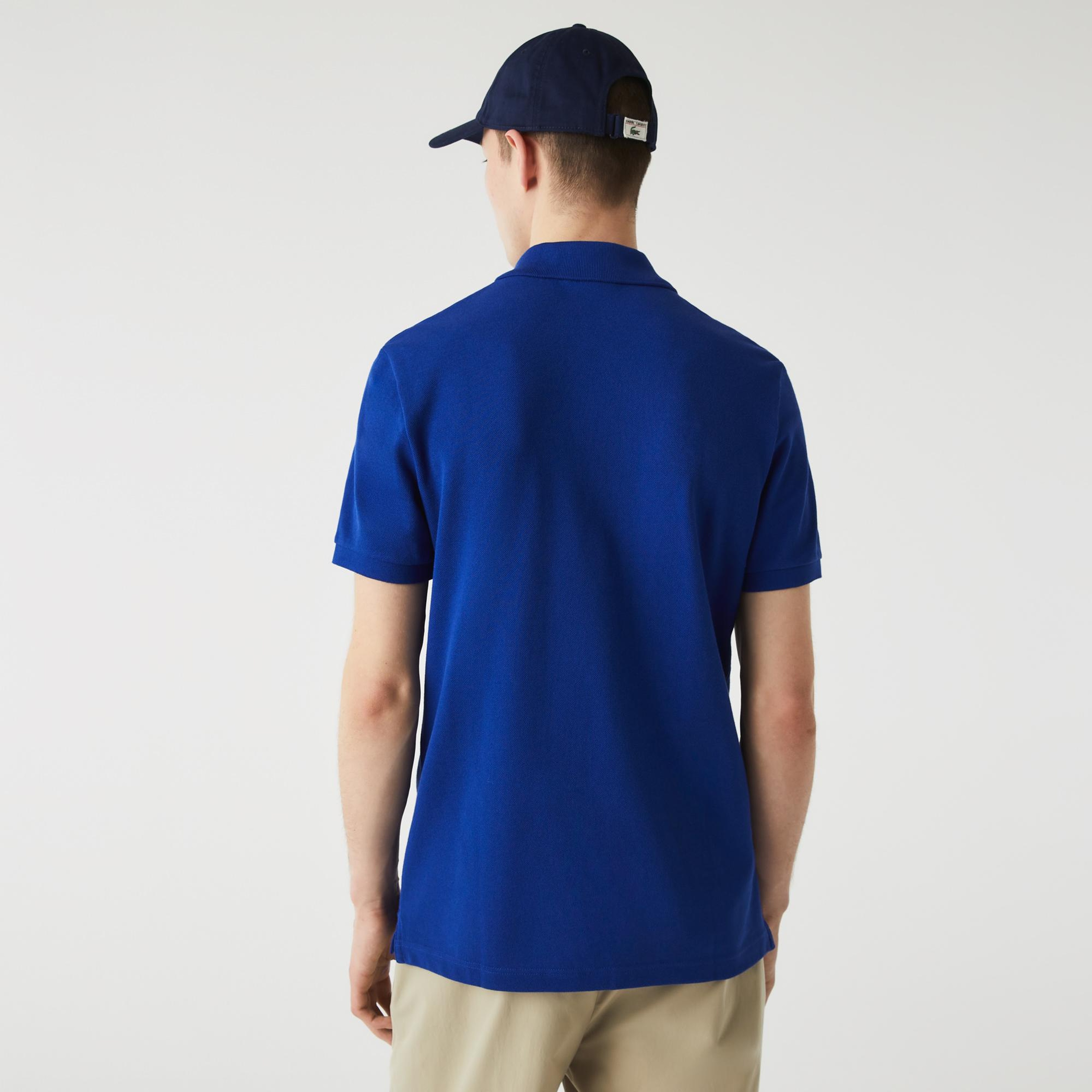 L.12.12 Erkek Slim Fit Lacivert Polo