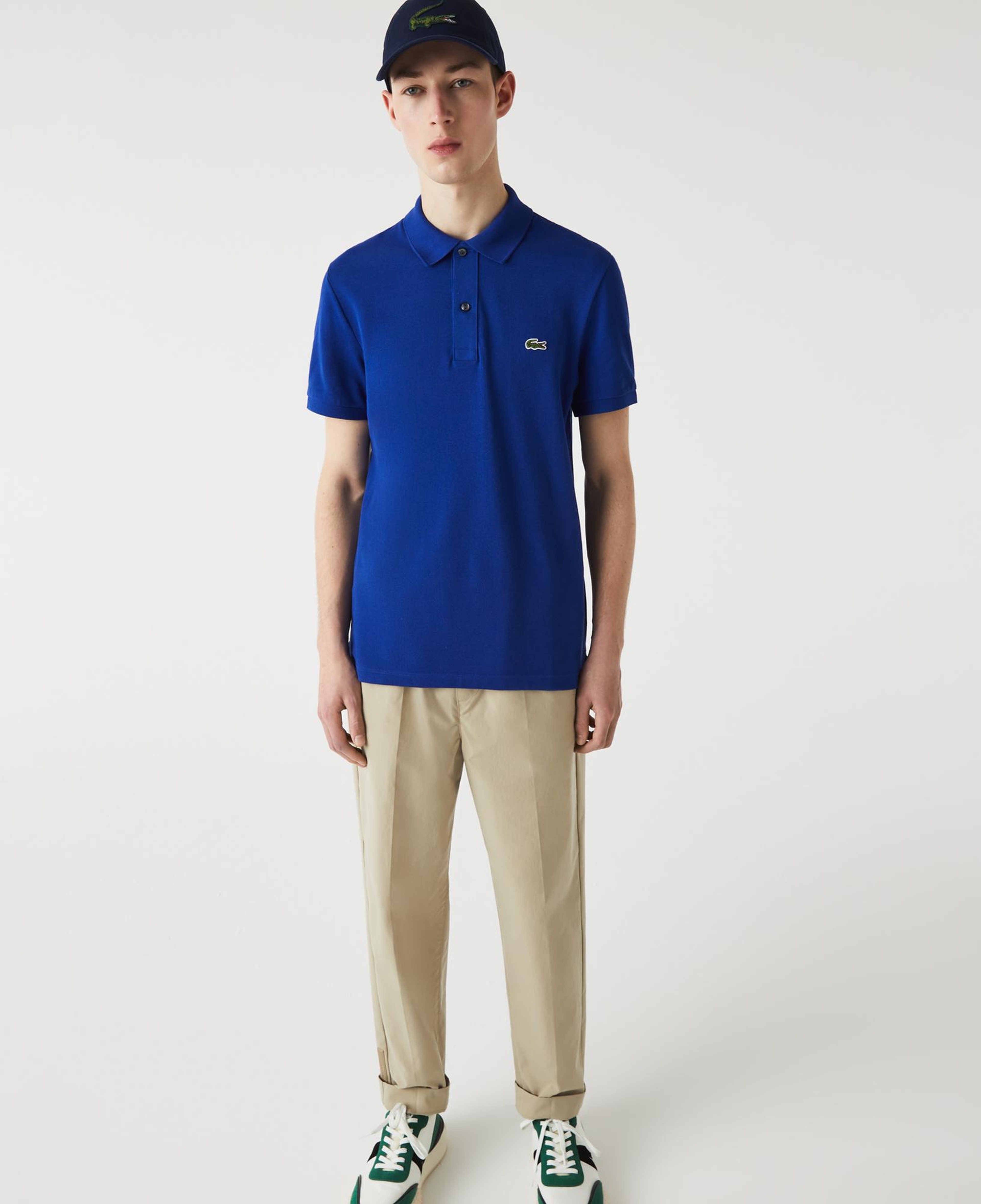 L.12.12 Erkek Slim Fit Lacivert Polo