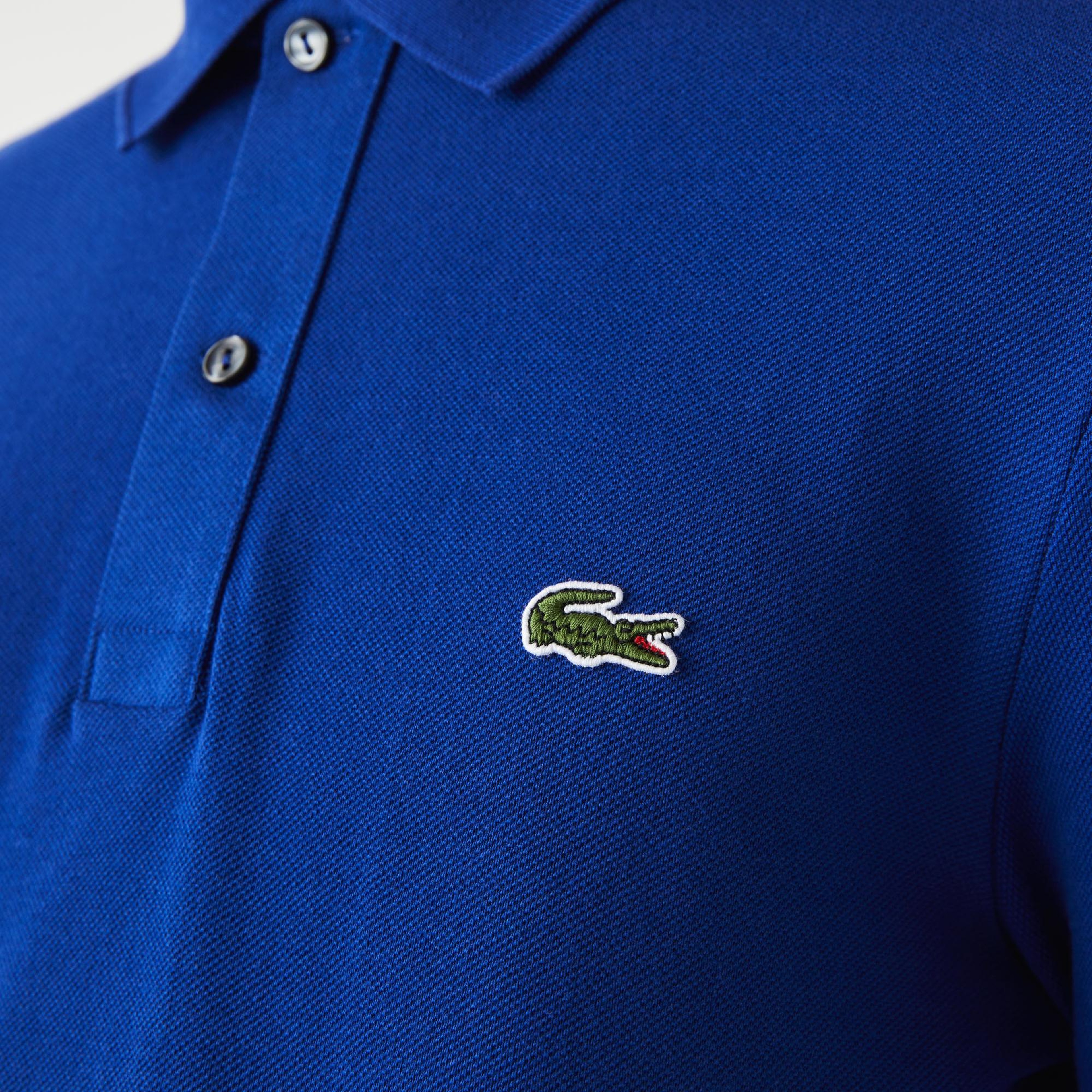 L.12.12 Erkek Slim Fit Lacivert Polo