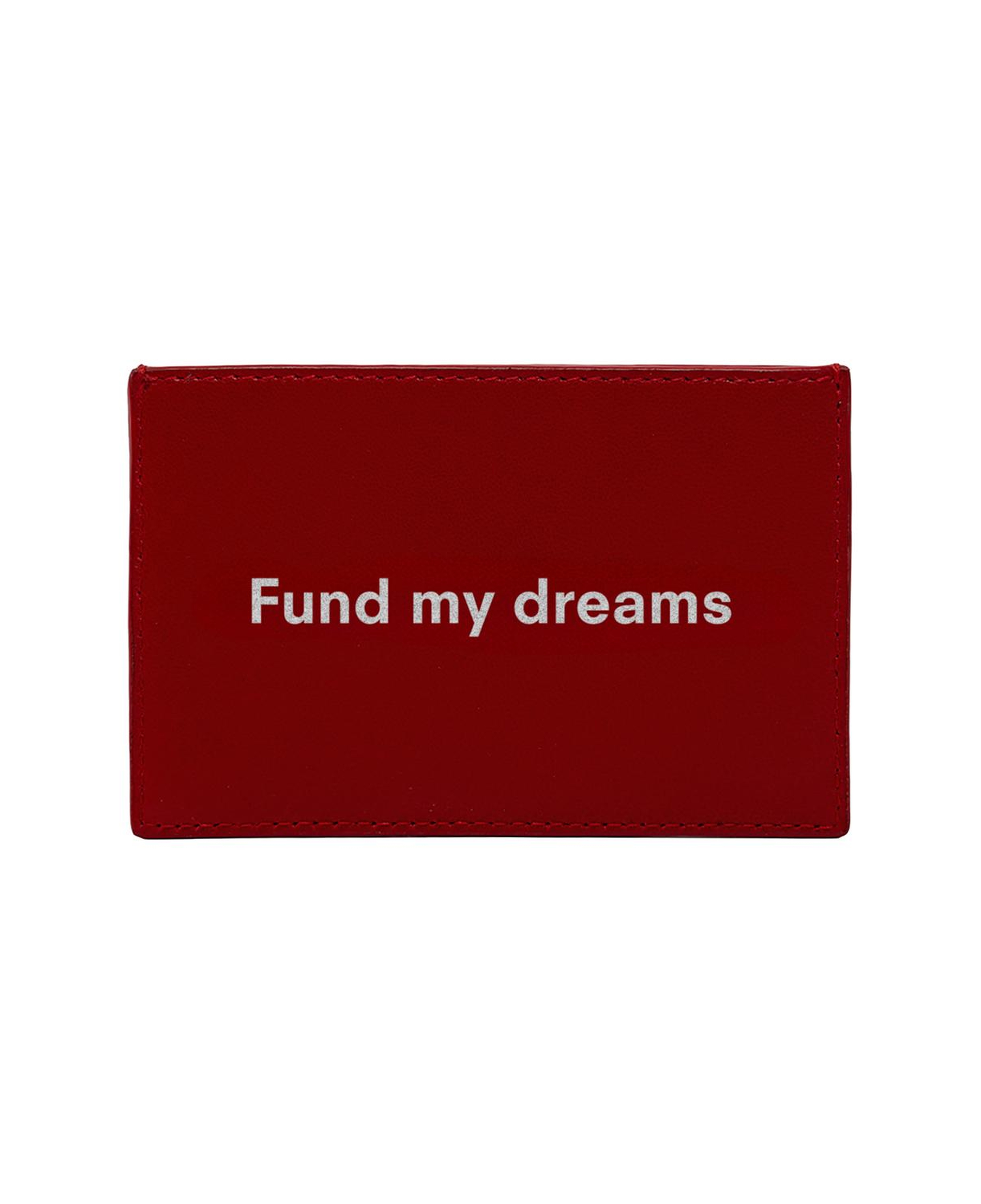 Fund My Dreams KeinxDesa Kırmızı Deri Kartlık