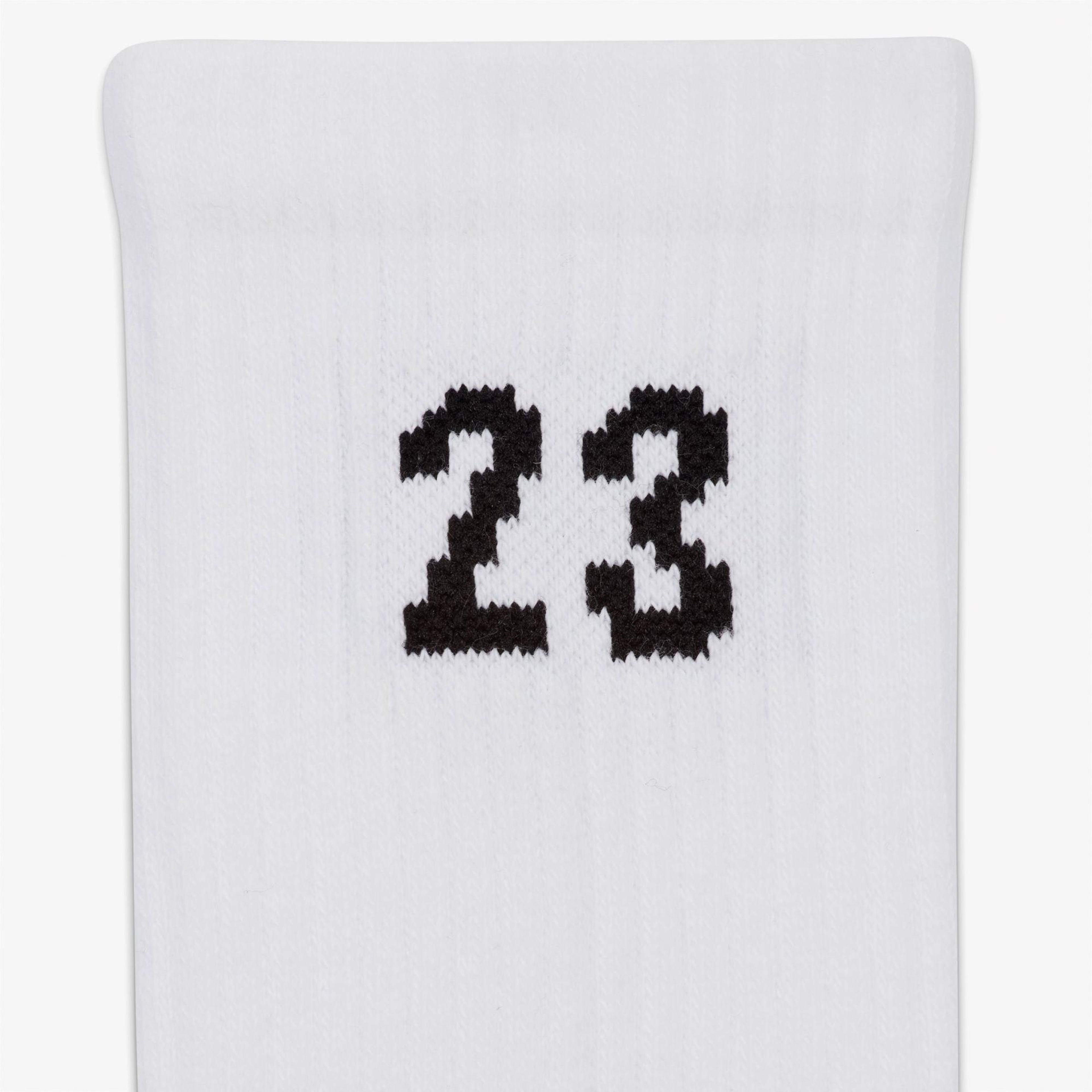 Jordan Essentials Crew 3' lü Unisex Renkli Çorap