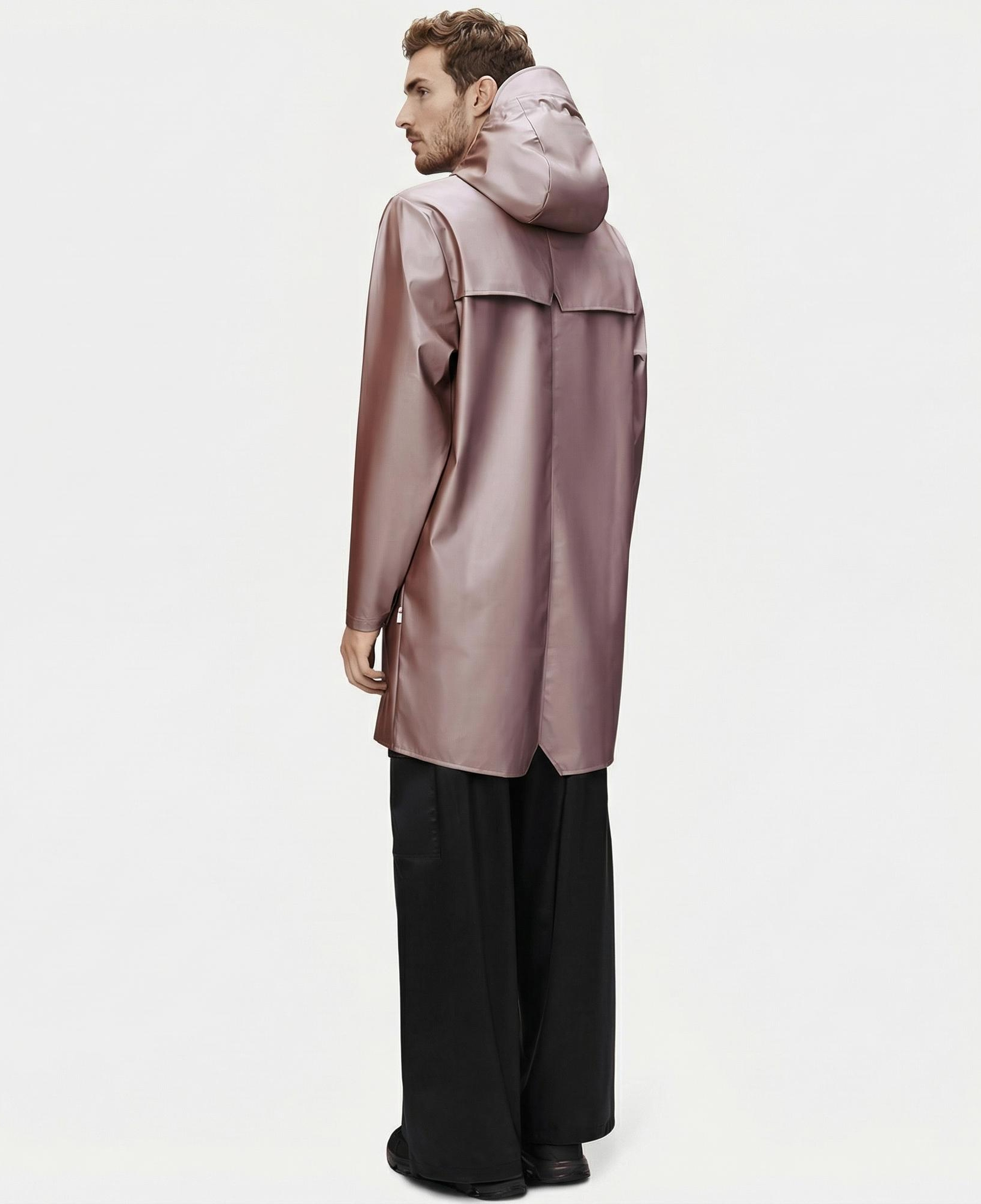 Rains Long Jacket W3 Unisex Kahverengi Yağmurluk