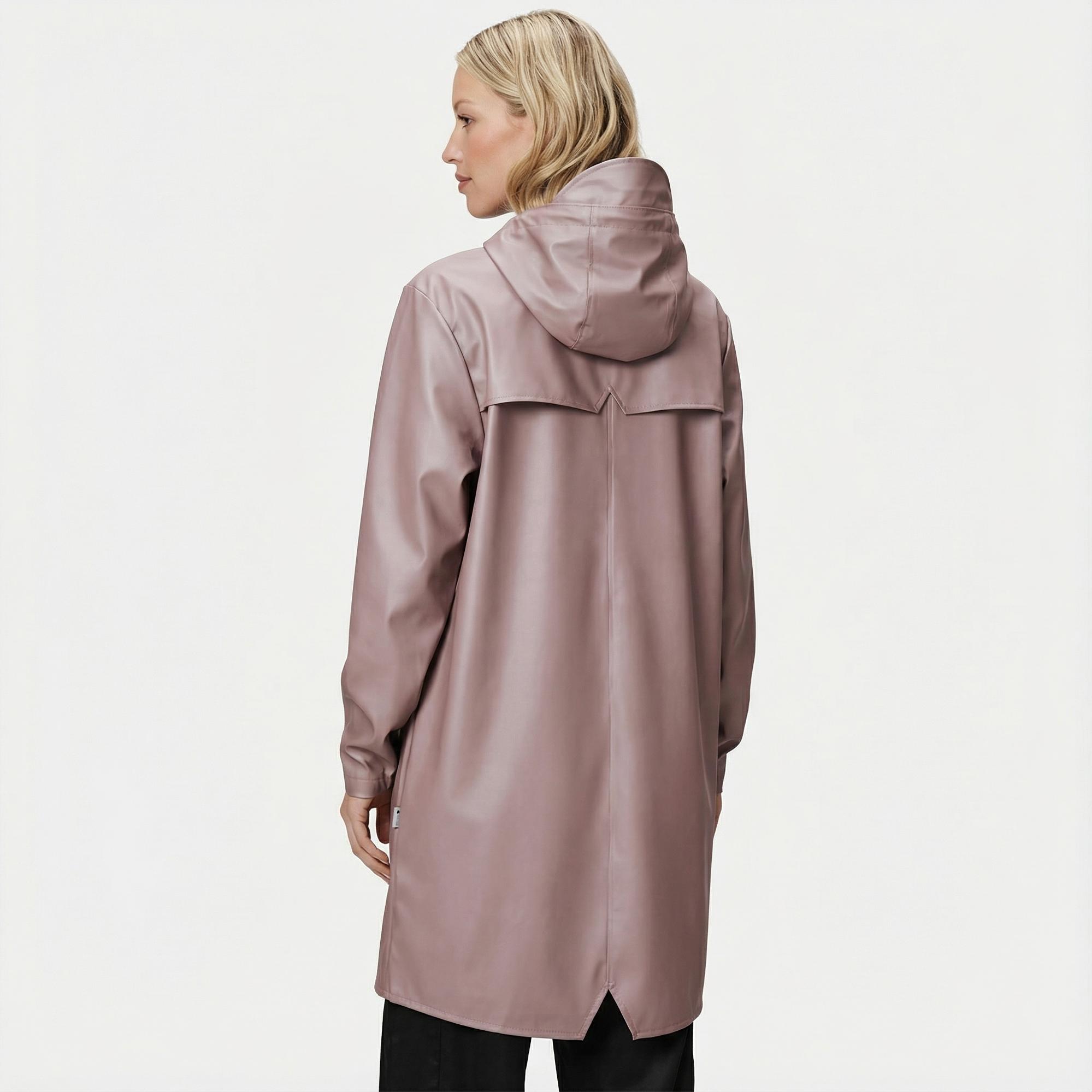 Rains Long Jacket W3 Unisex Kahverengi Yağmurluk