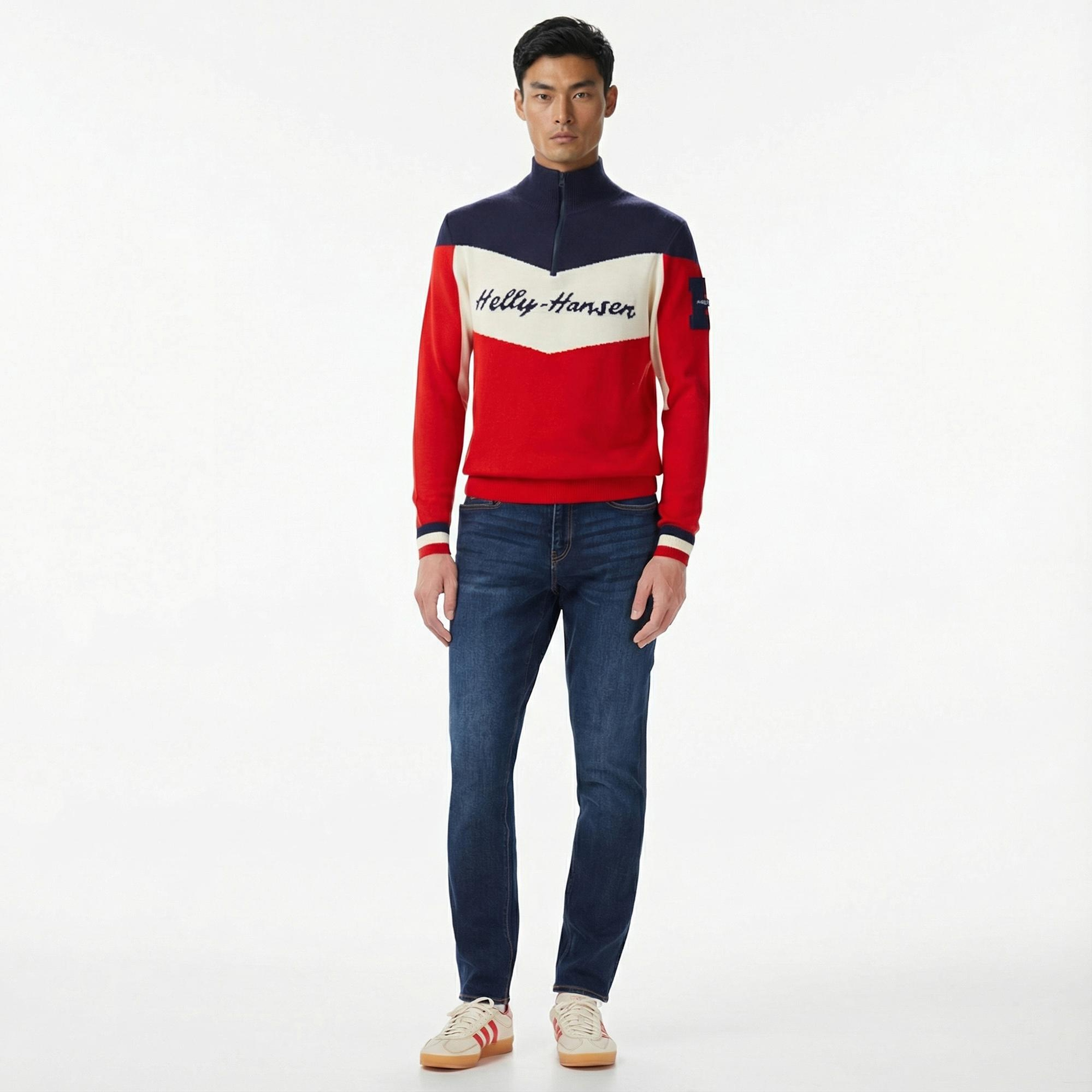 Helly Hansen Apres Knitted Erkek Kırmızı Kazak