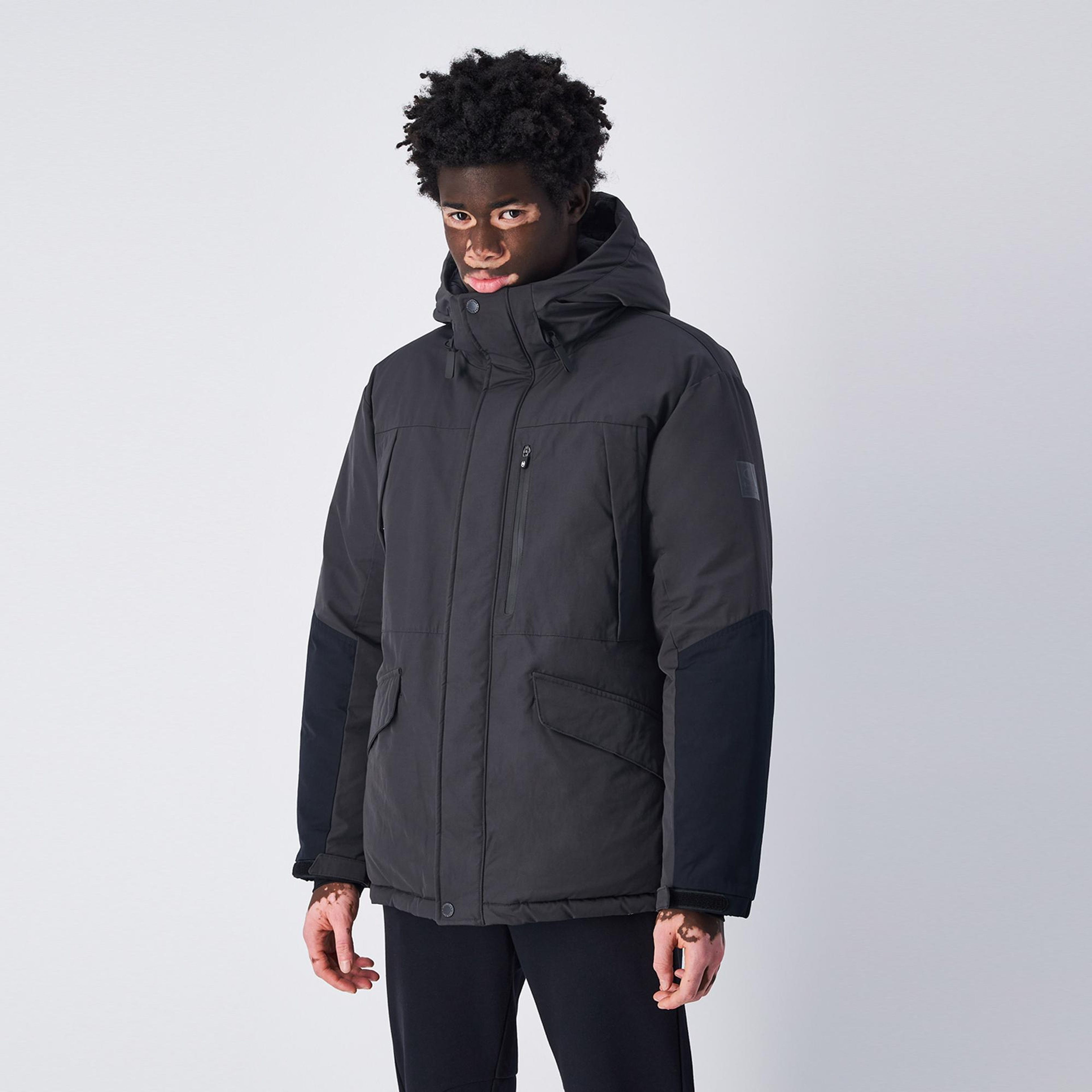 Champion Erkek Siyah Mont