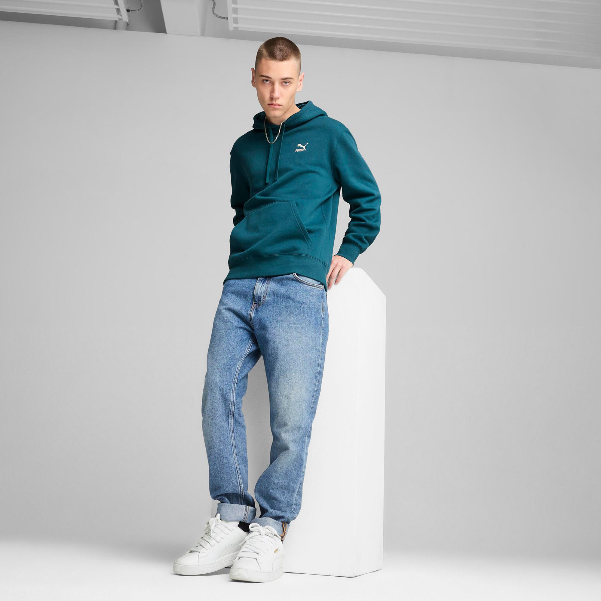 Puma Classics Erkek Yeşil Sweatshirt