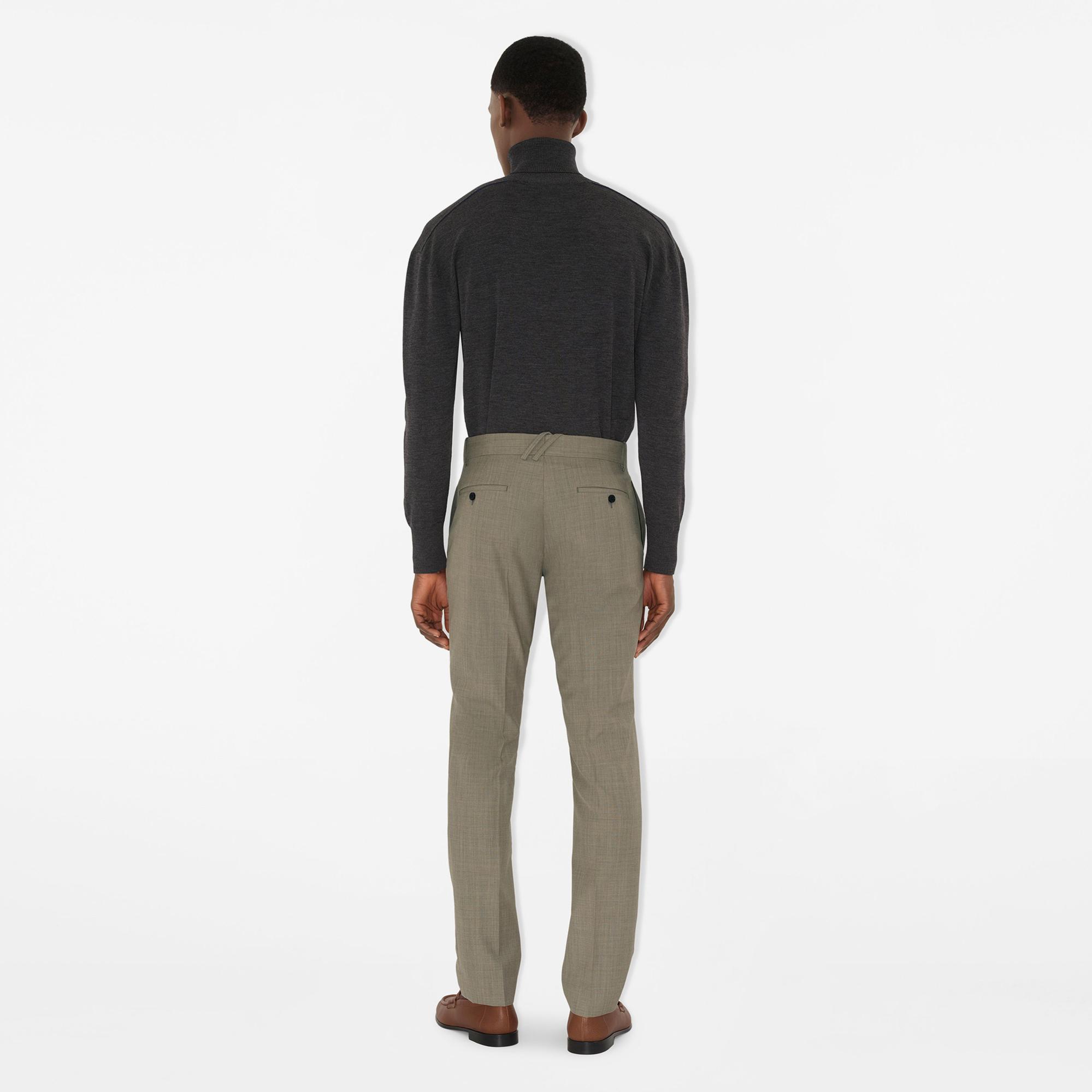 Burberry Erkek Haki Pantolon