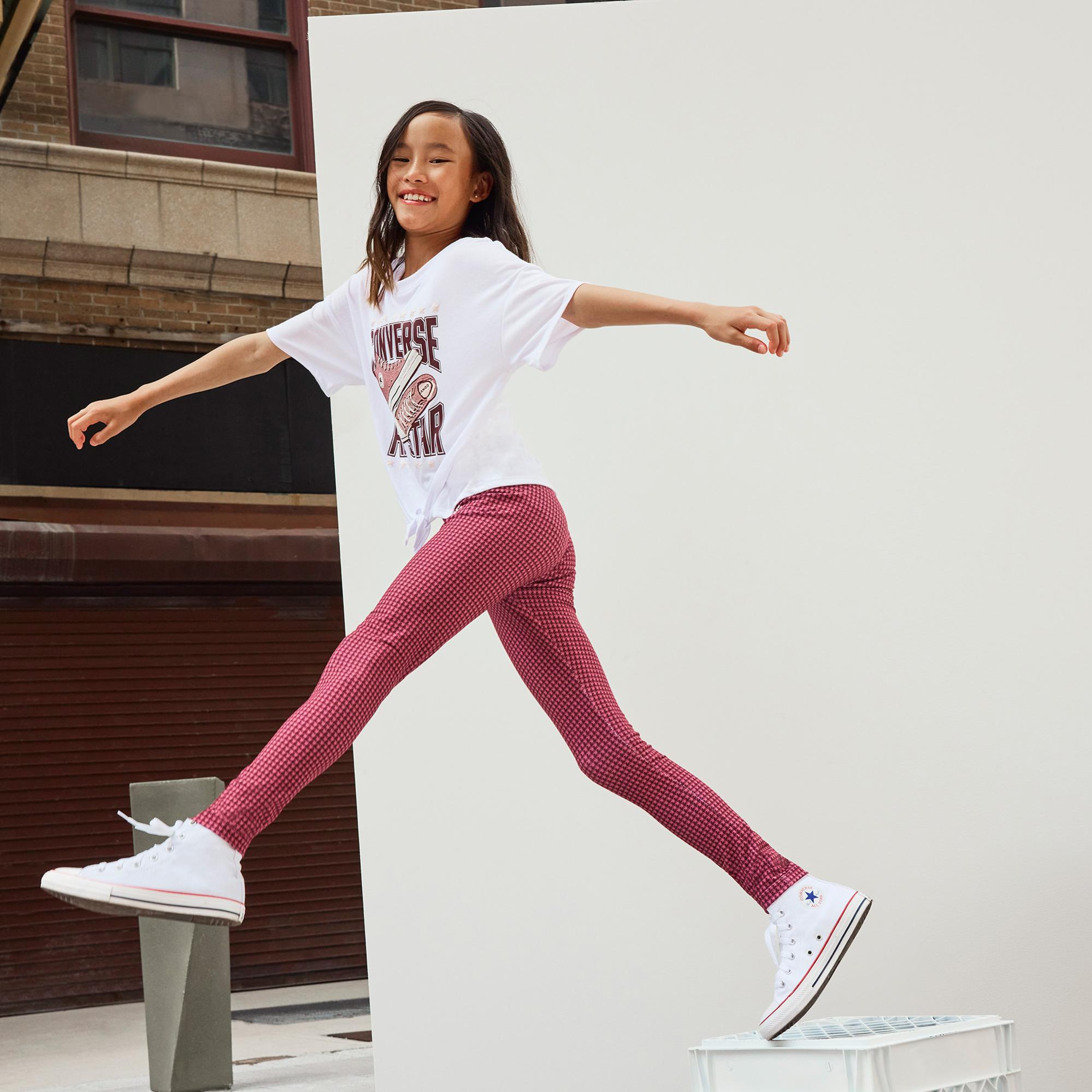 Converse Tıe Front Çocuk Beyaz T-Shirt