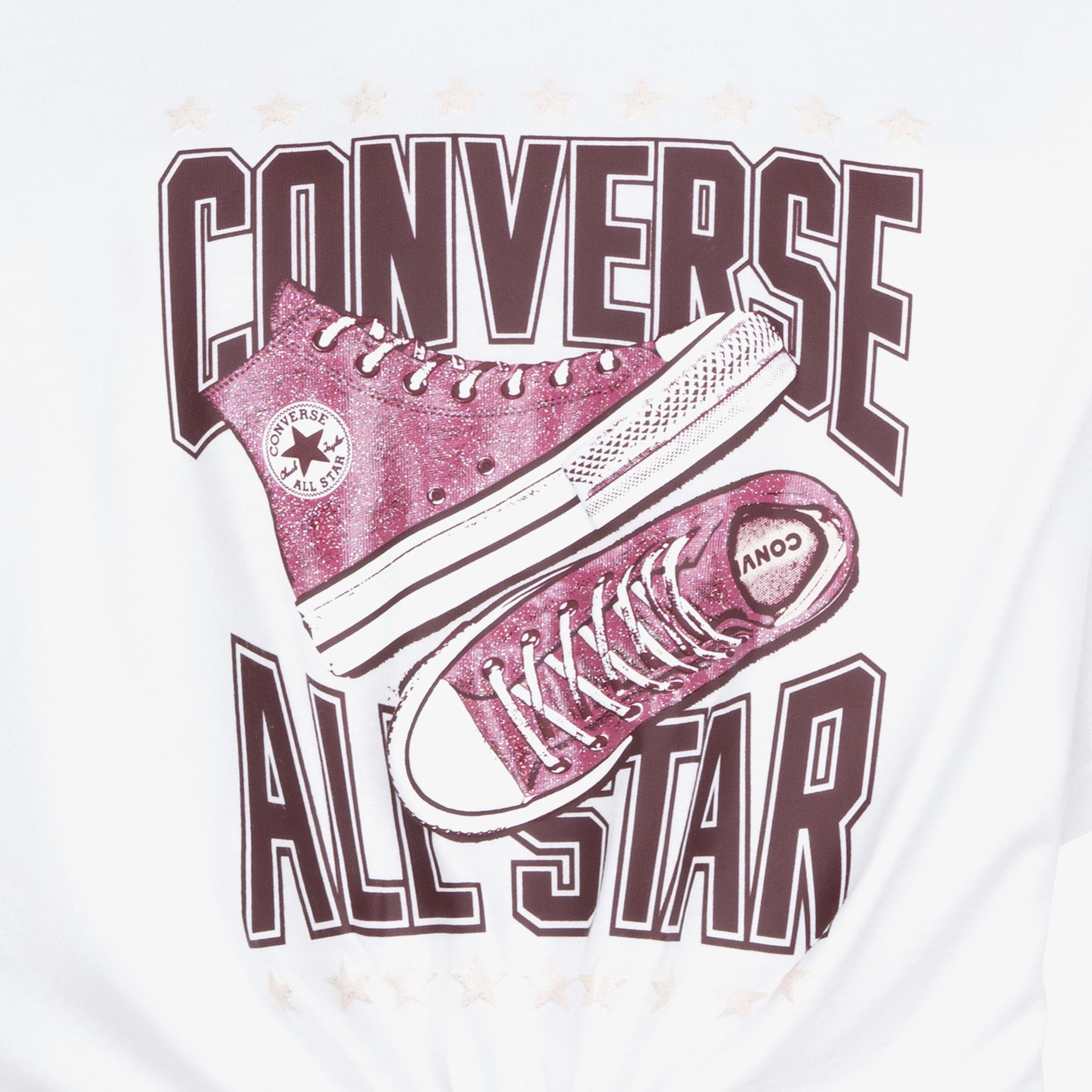 Converse Tıe Front Çocuk Beyaz T-Shirt