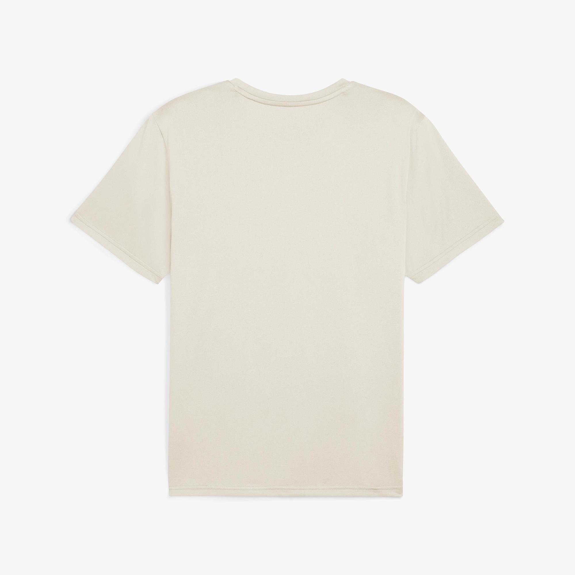 Puma Tad Essentialential Solid Cat Erkek Bej T-Shirt