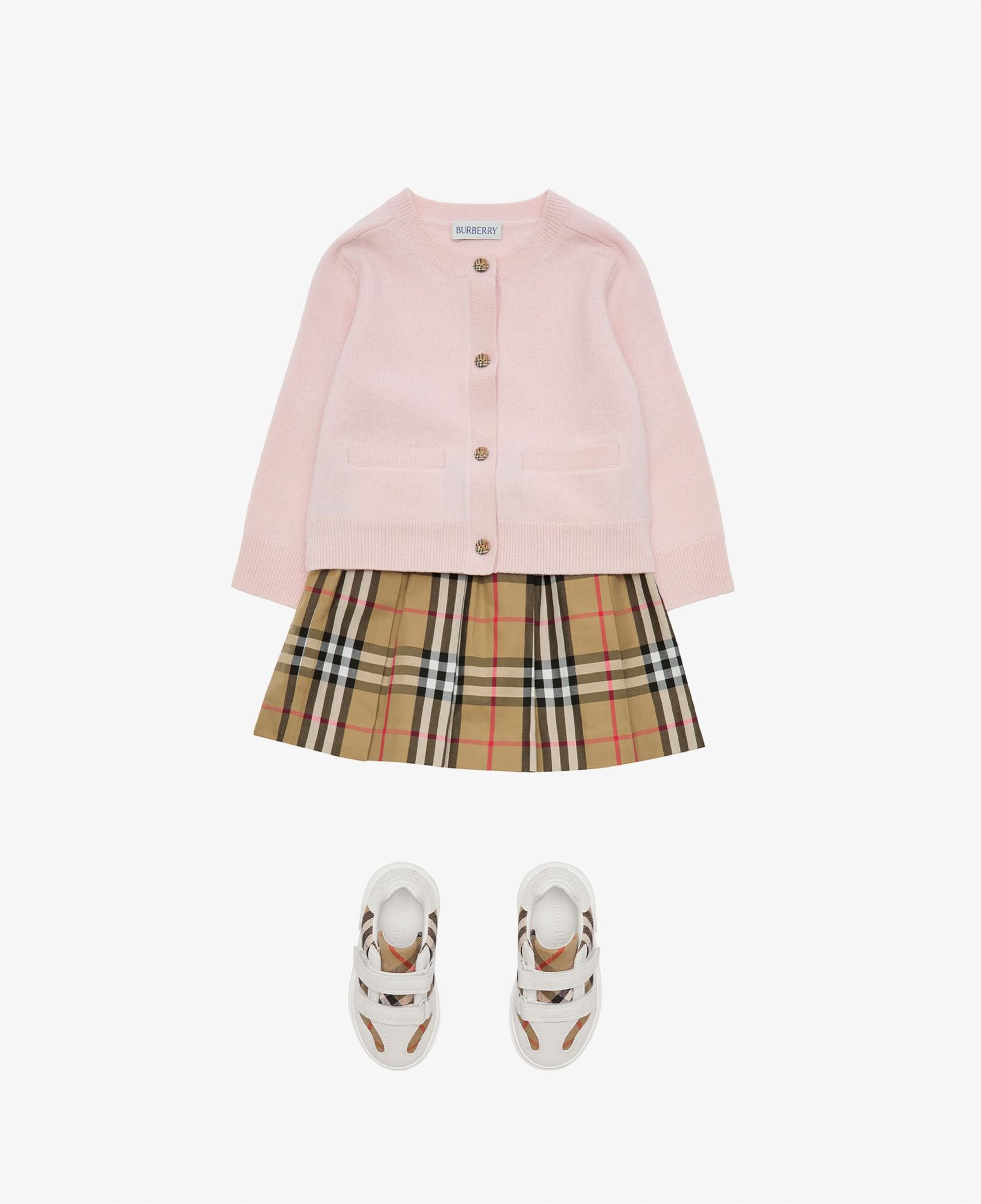 Burberry Gabrıelle Check Çocuk Bej Etek