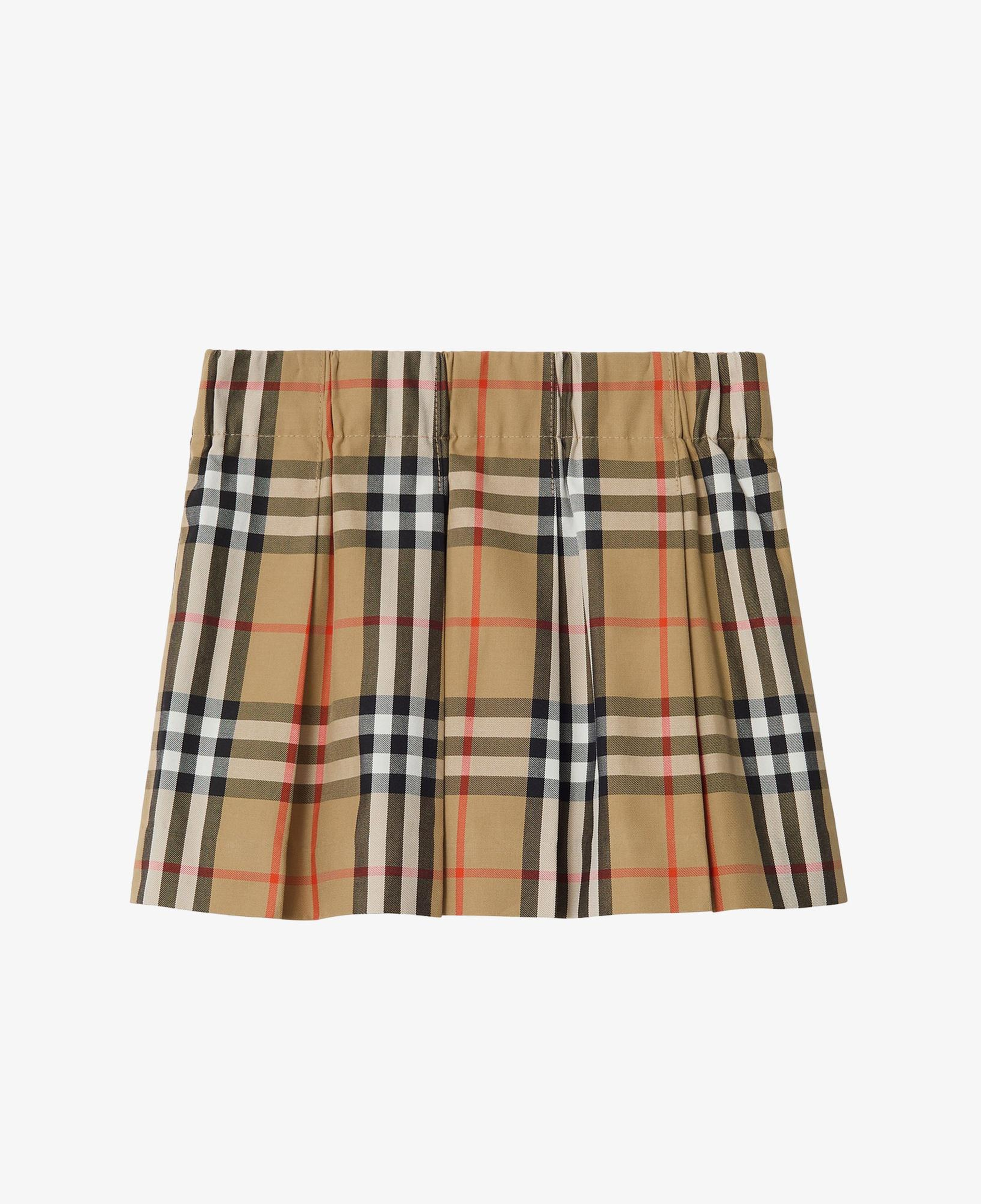 Burberry Gabrıelle Check Çocuk Bej Etek