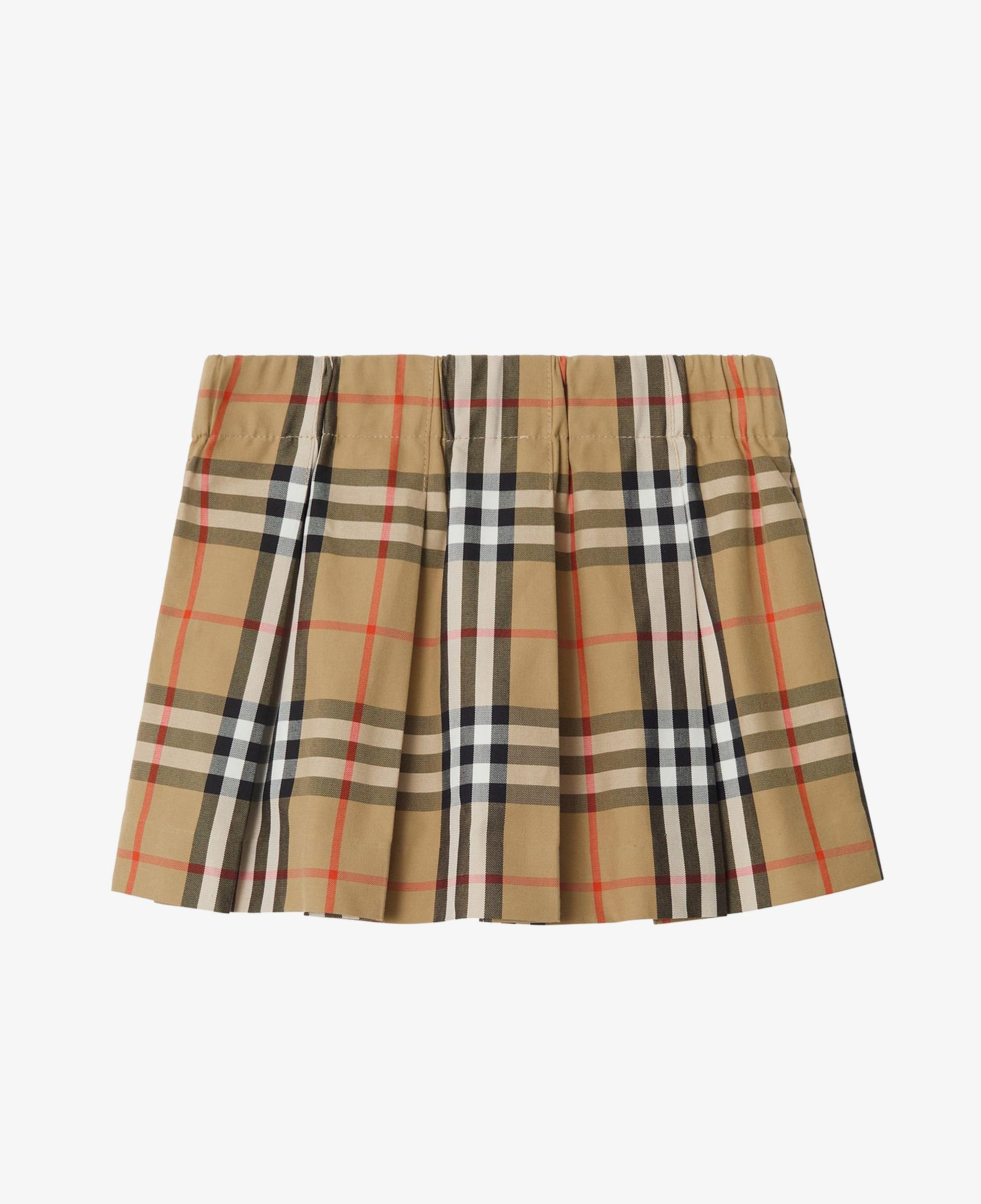 Burberry Gabrıelle Check Çocuk Bej Etek