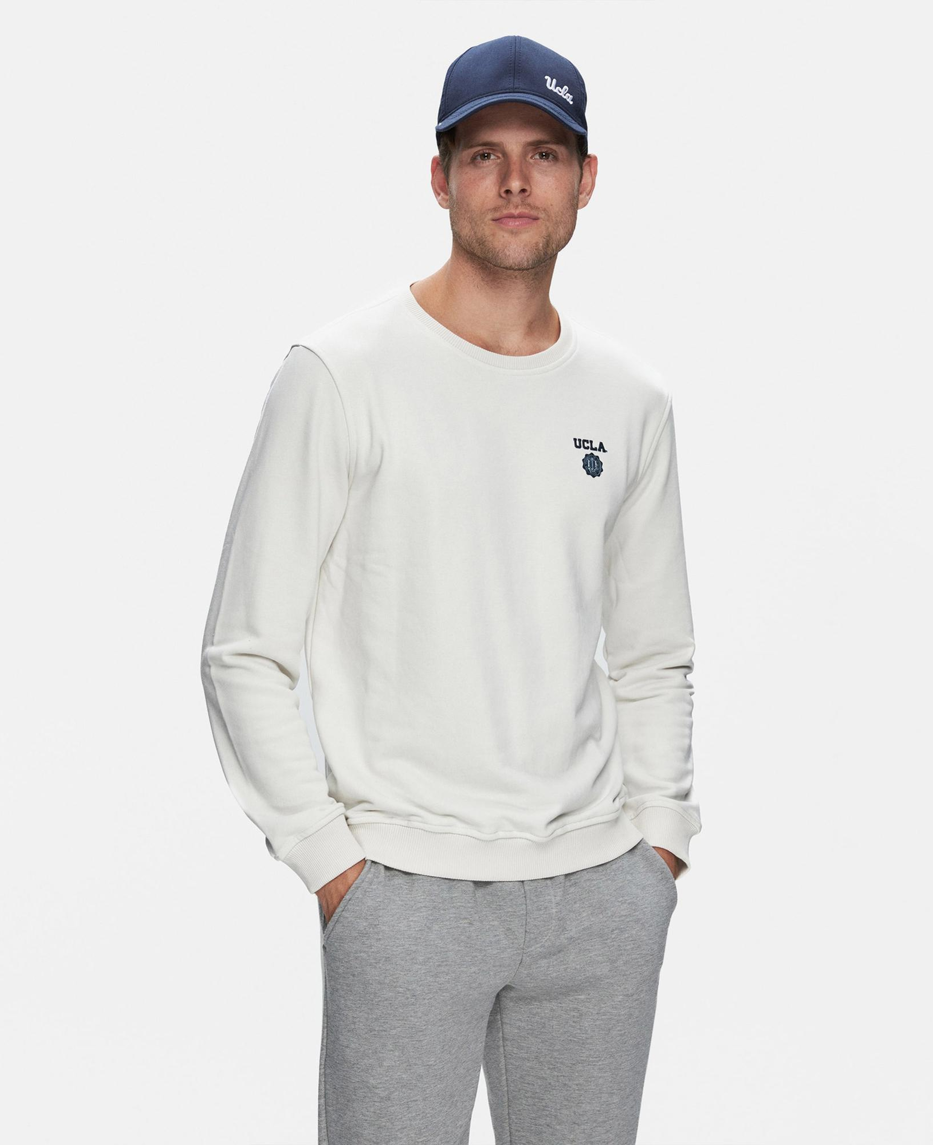 Ucla Valley Erkek Krem Rengi Sweatshirt