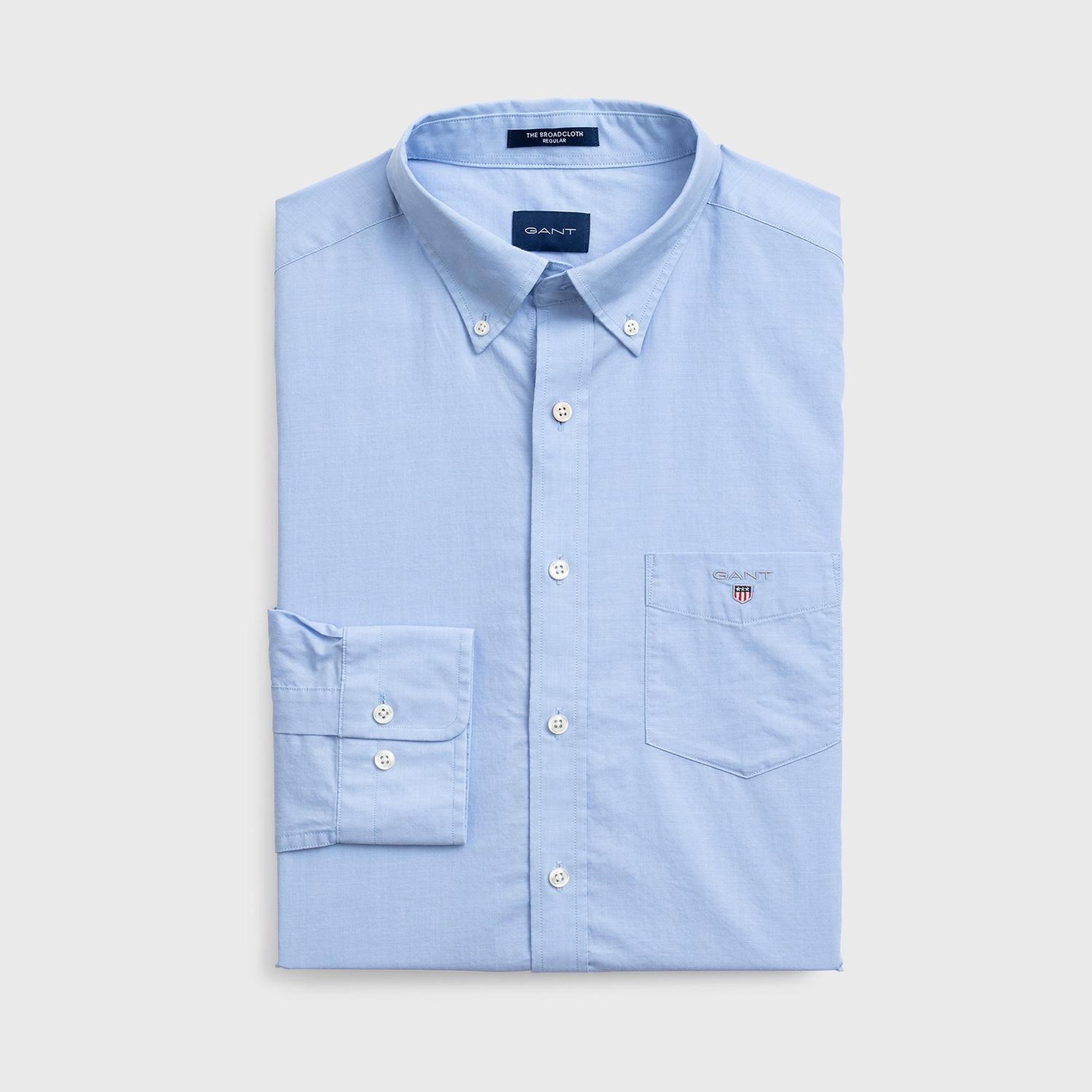 Gant Erkek Mavi Regular Fit Gömlek