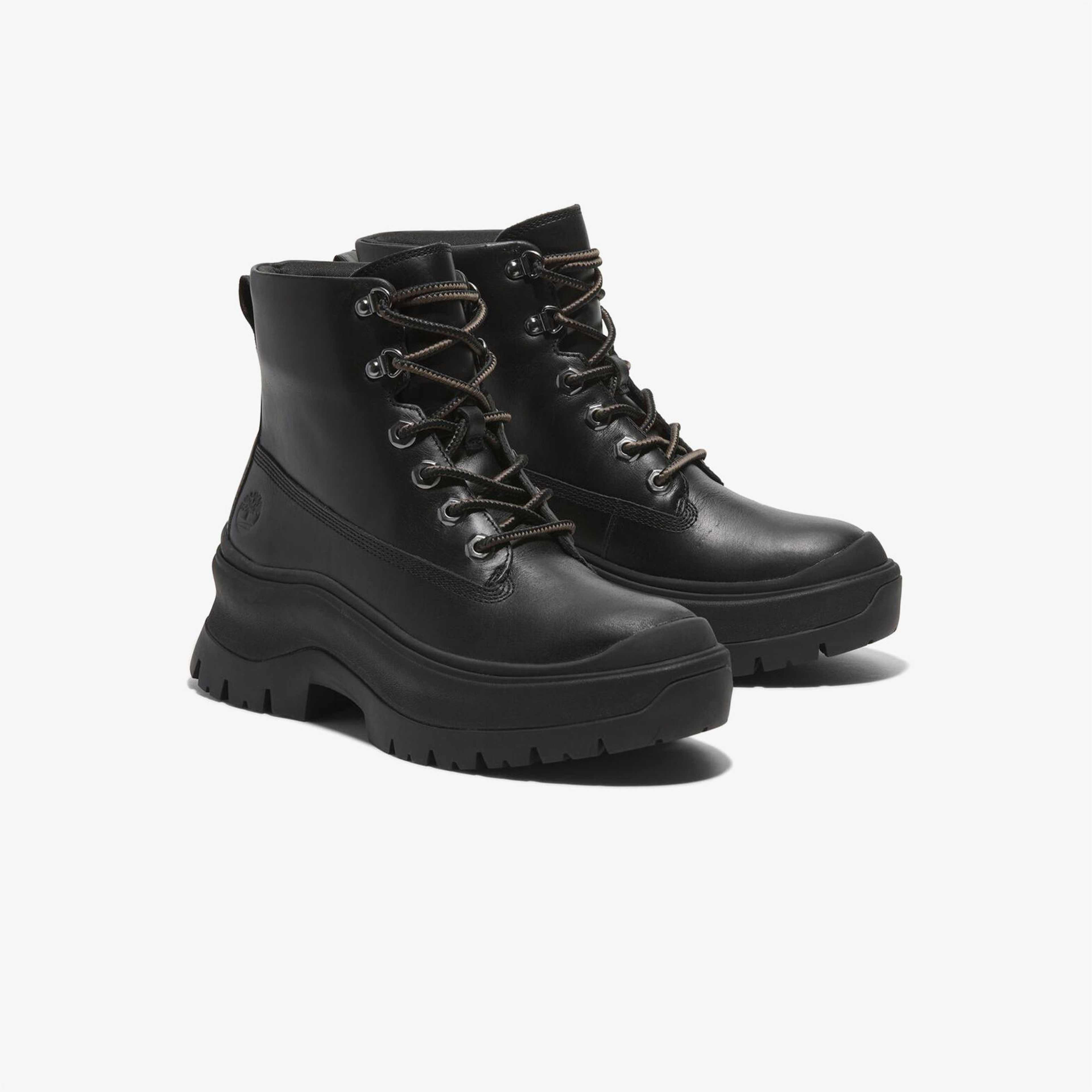 Timberland Roxie Lane Mıd Lace Up Kadın Siyah Bot