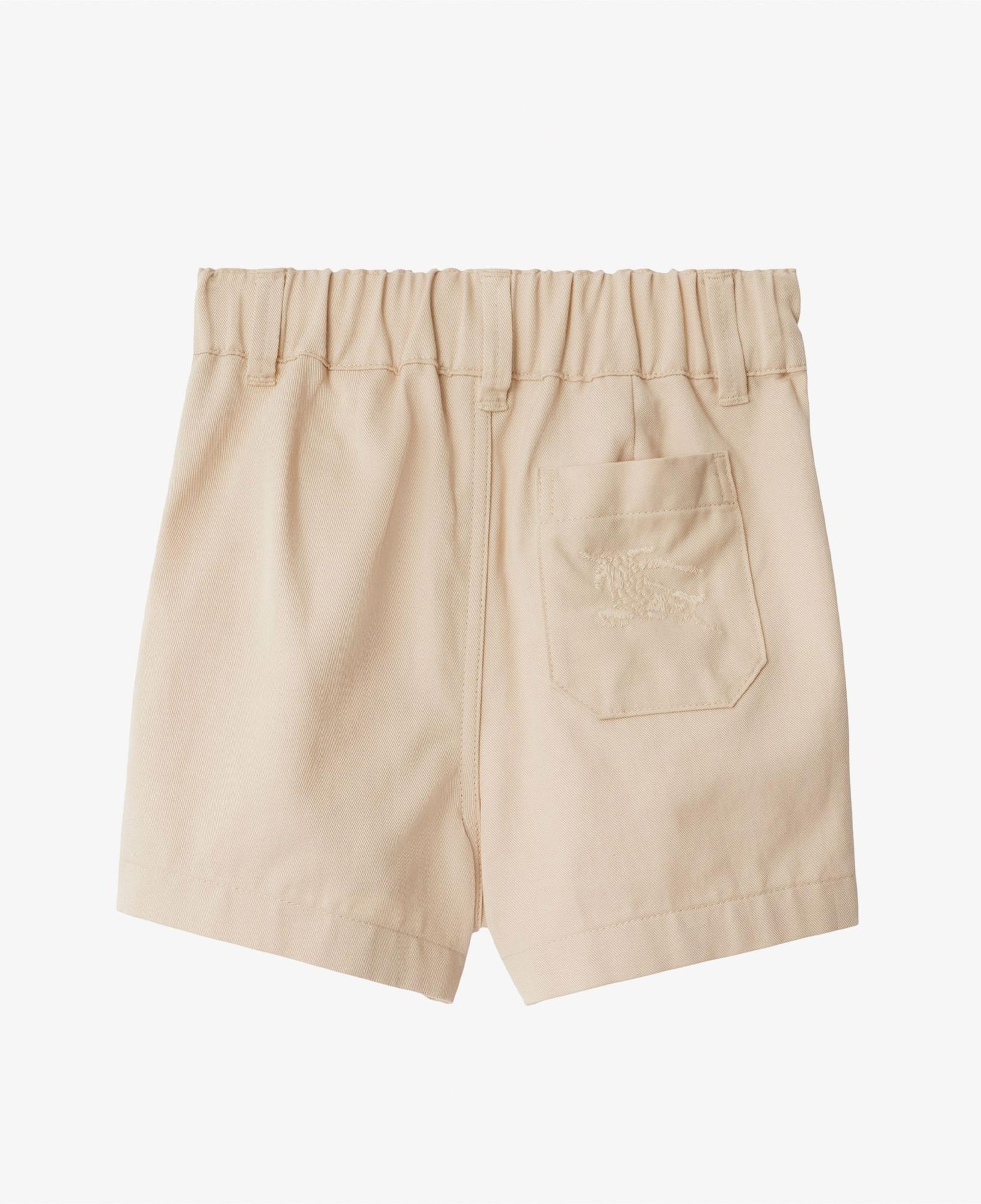 Burberry Pamuk Karışımlı Çocuk Bej Şort