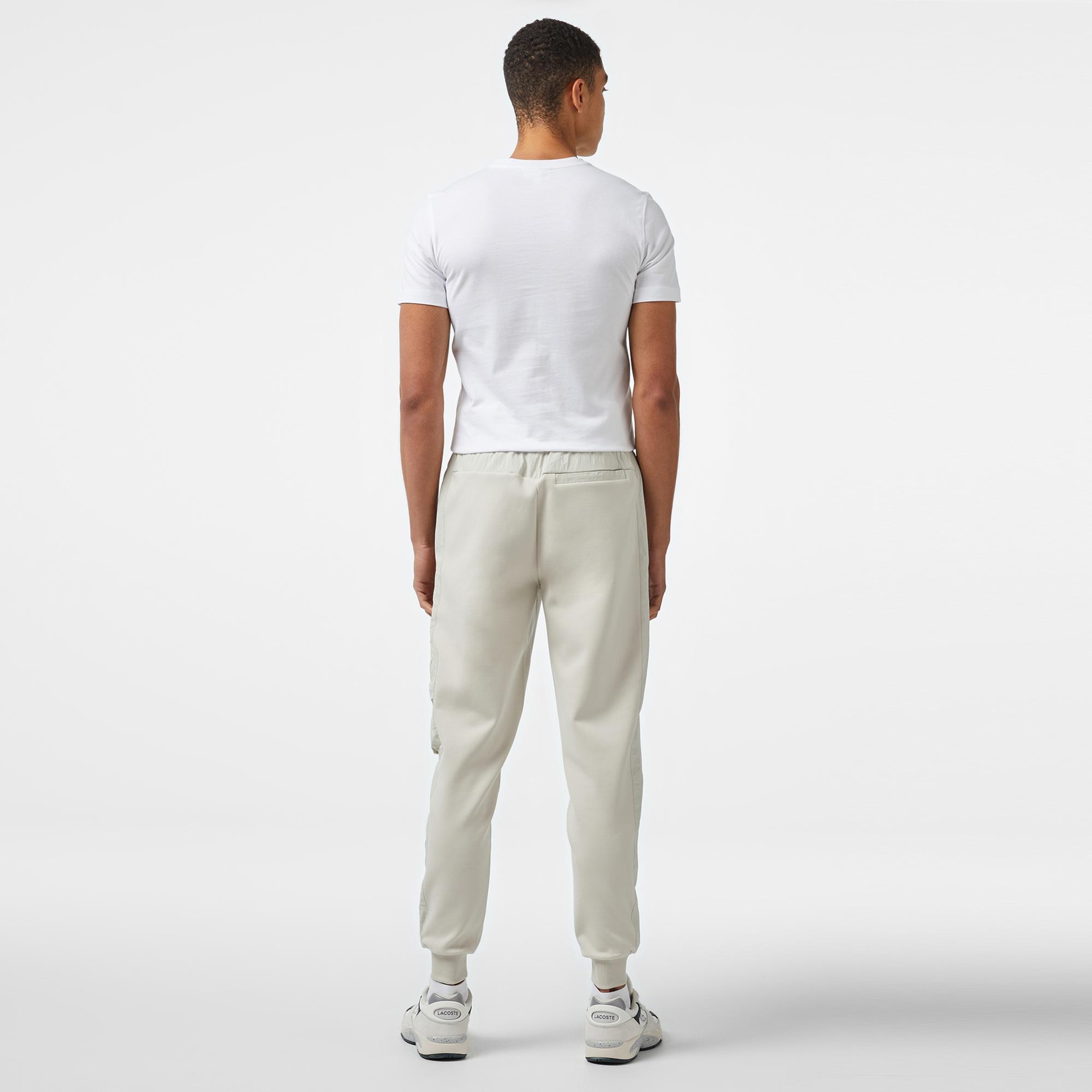 Lacoste Classic Erkek Regular Fit Krem Eşofman Altı