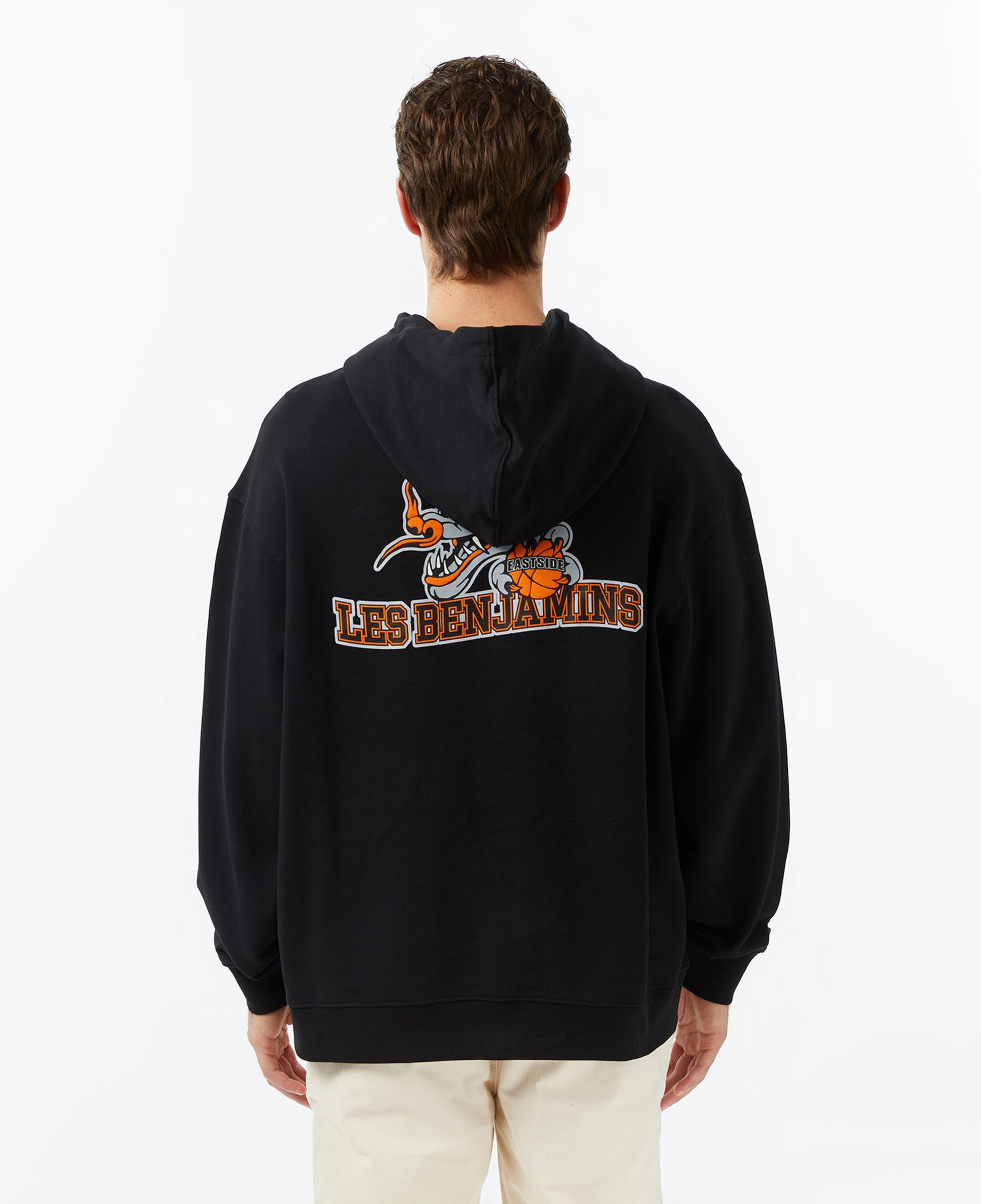 Les Benjamins Essentials 702 Erkek Siyah Sweatshirt