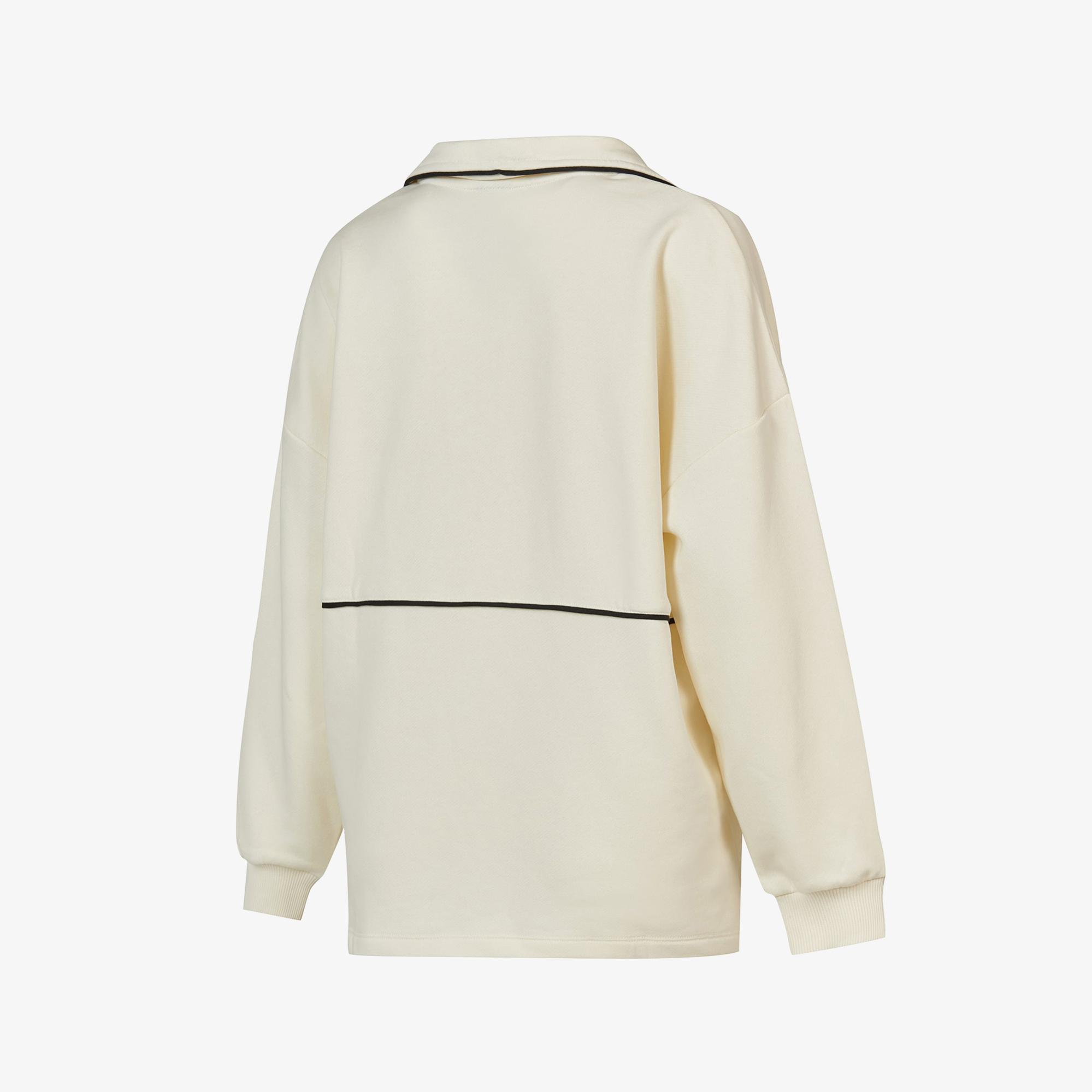 New Balance WNC3402 Kadın Beyaz Sweatshirt