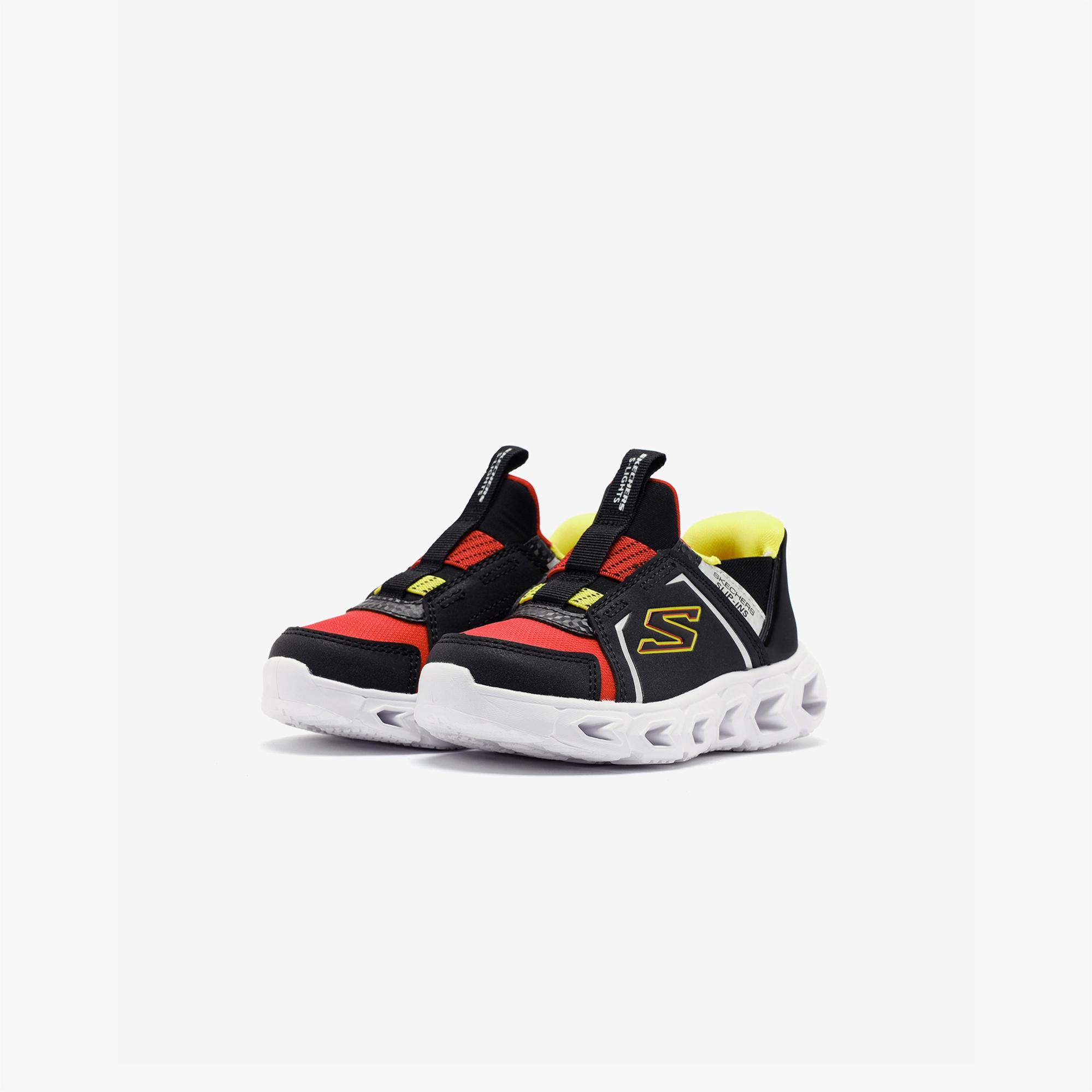 Skechers Hypno Flash 2.0 Brisk Brights Bebek Siyah Işıklı Spor Ayakkabı