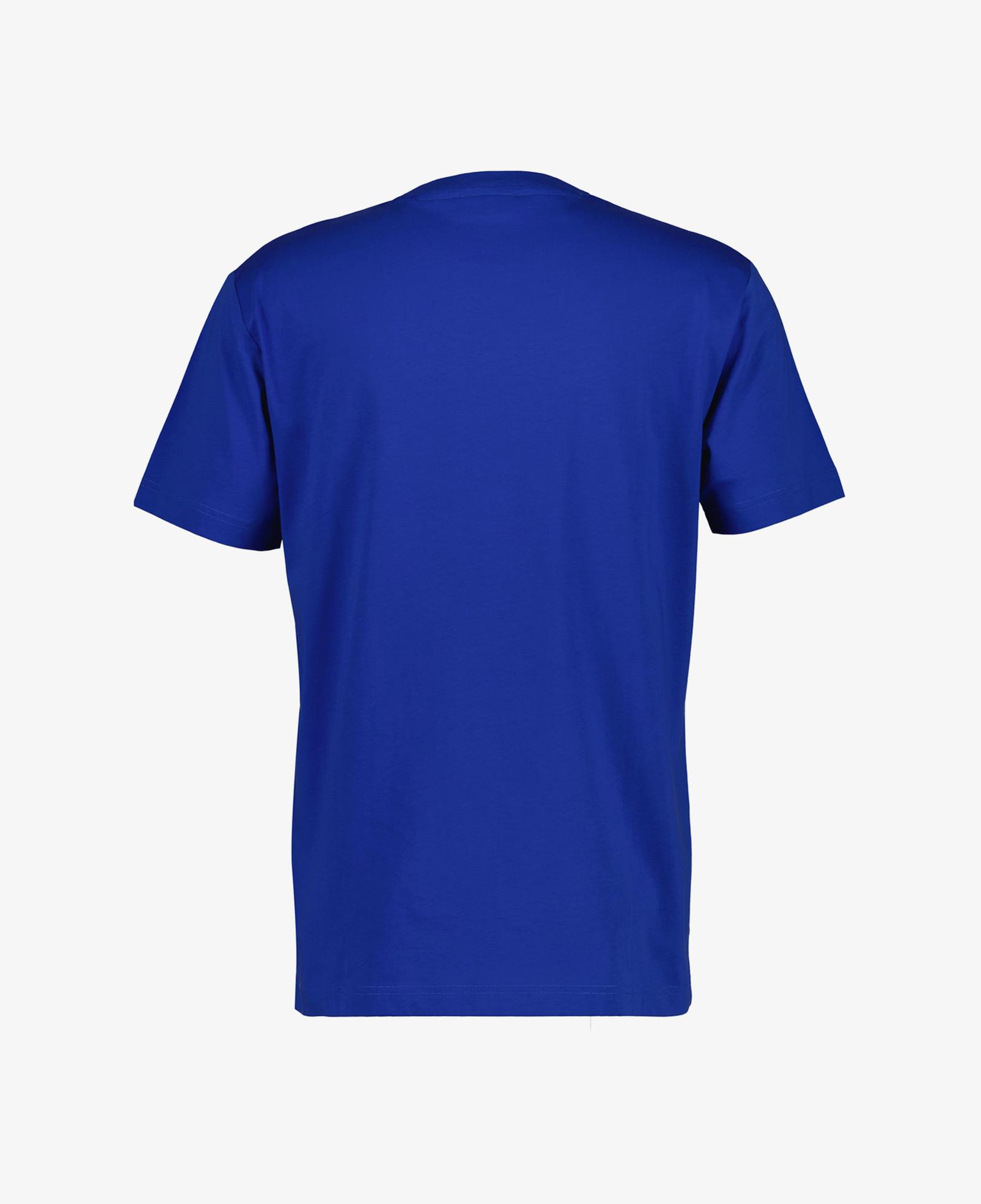 GANT Erkek Mavi Baskılı Kısa Kollu T-Shirt