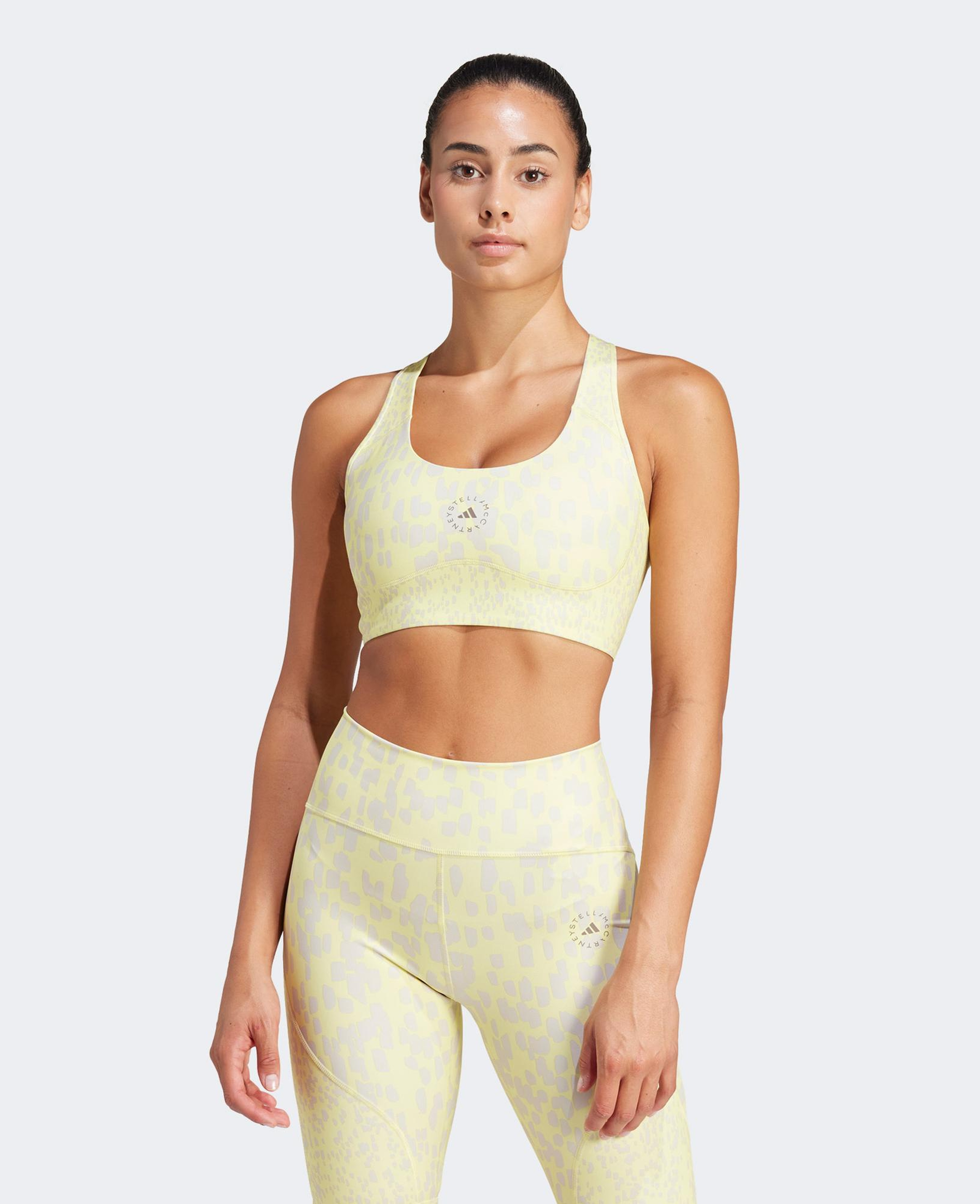 adidas x by Stella McCartney Asmc Tpr Pi Kadın Sarı Bra