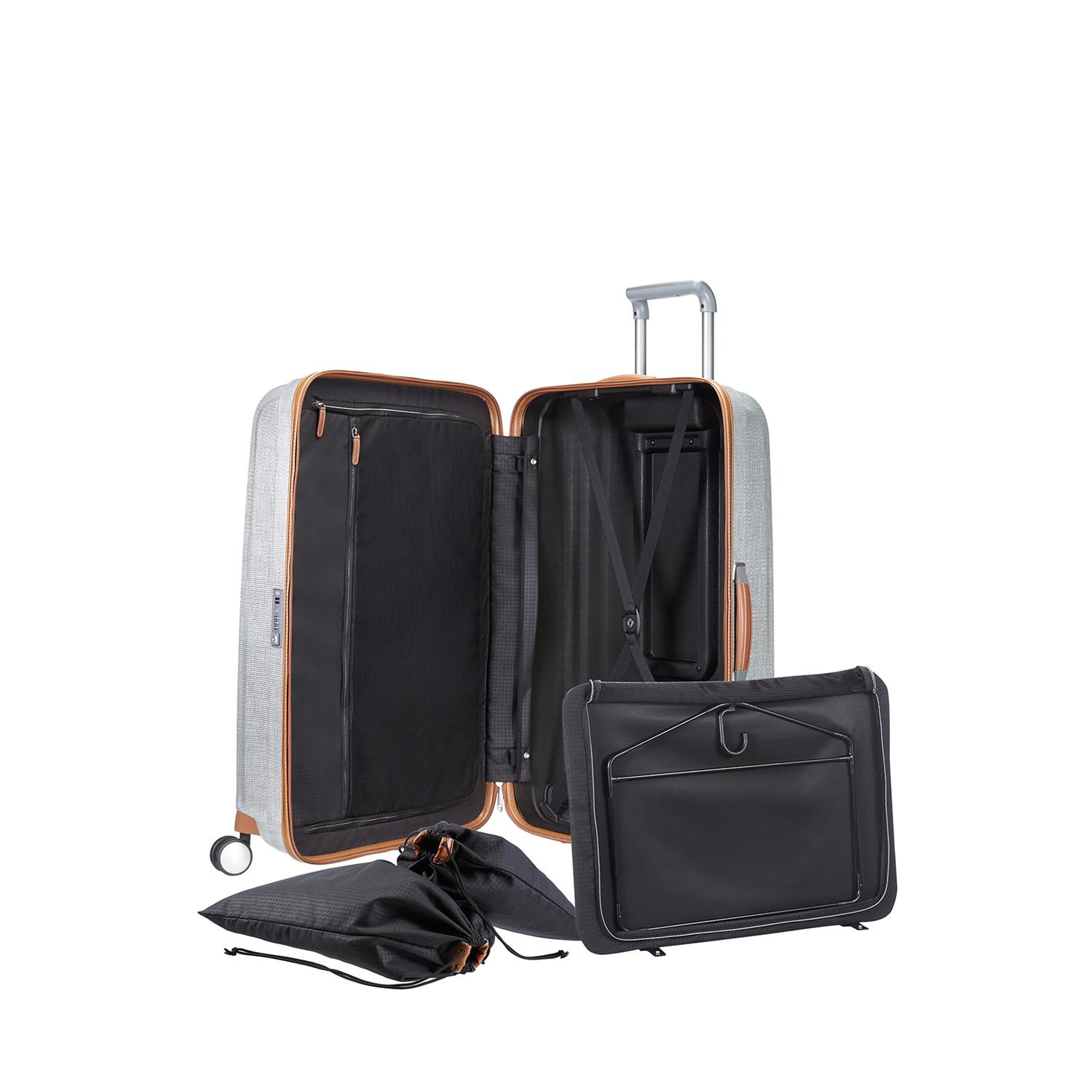 Samsonite Gri Lite Cube Dlx Spinner - 76/28 Büyük Boy Valiz