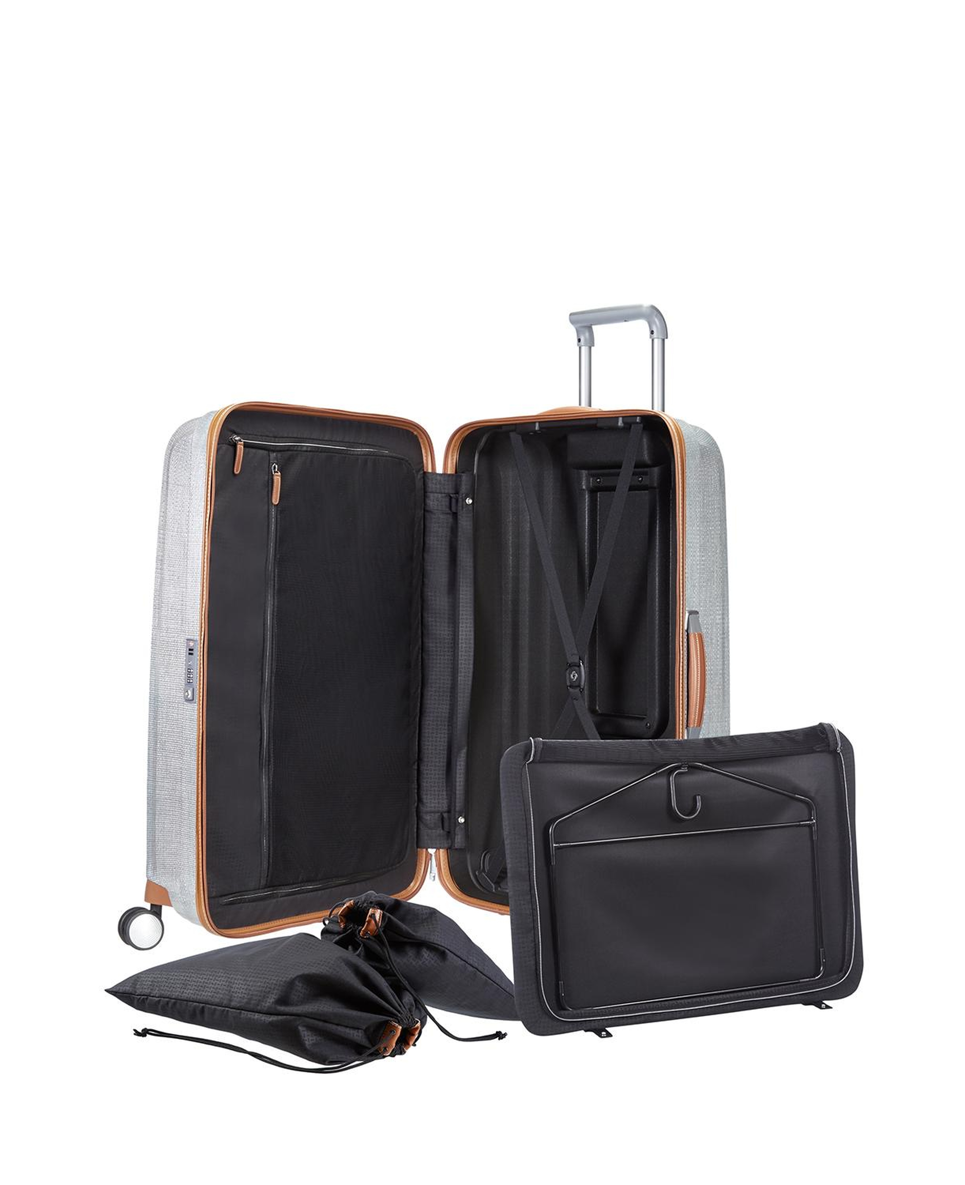 Samsonite Gri Lite Cube Dlx Spinner - 76/28 Büyük Boy Valiz