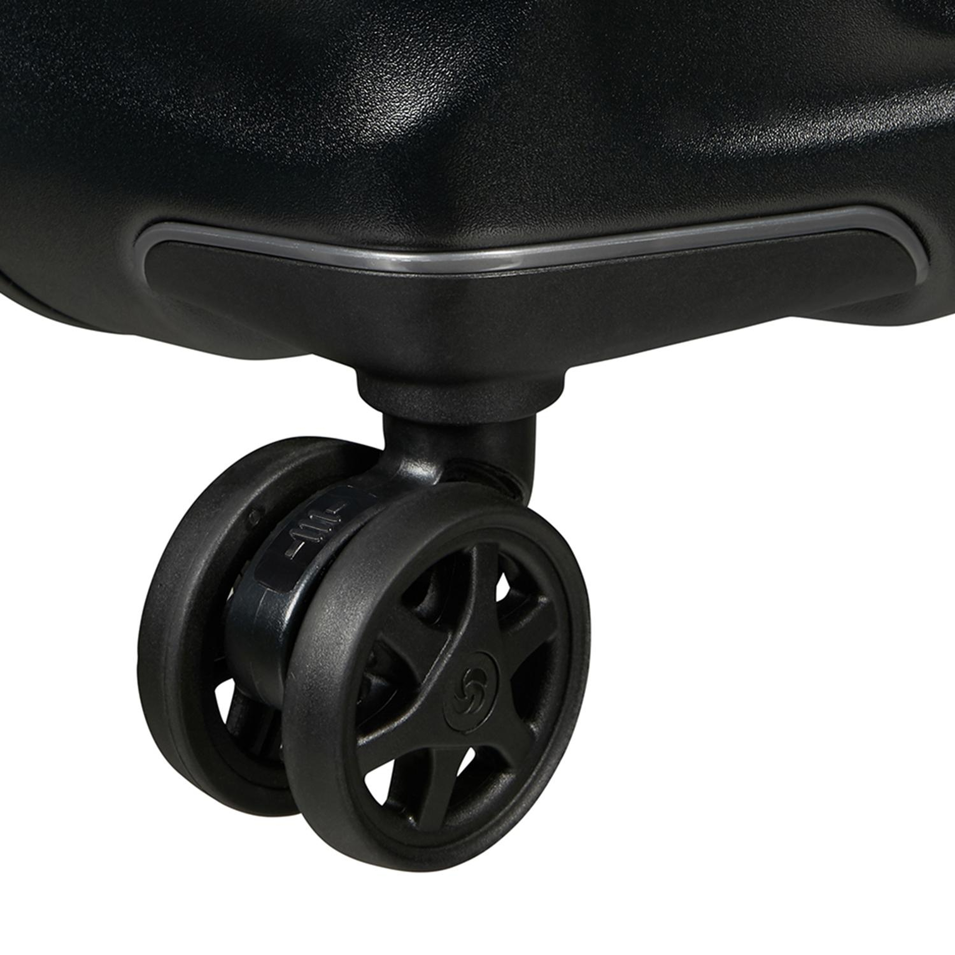 Samsonite Siyah Spinner Nuon Körüklü 4 Tekerlekli 81 cm Büyük Boy Valiz