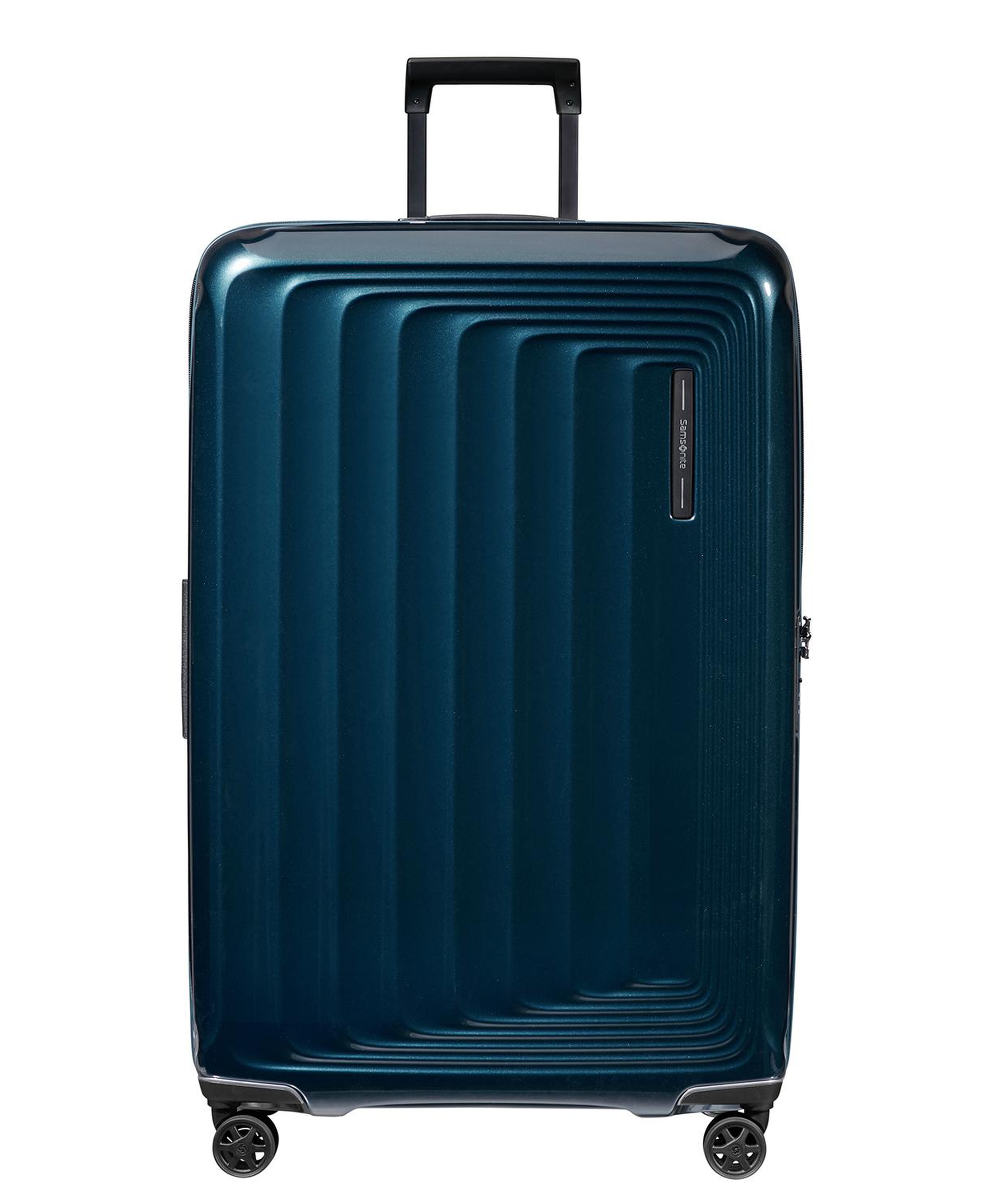 Samsonite Lacivert Spinner Nuon Körüklü 4 Tekerlekli 81 cm Büyük Boy Valiz