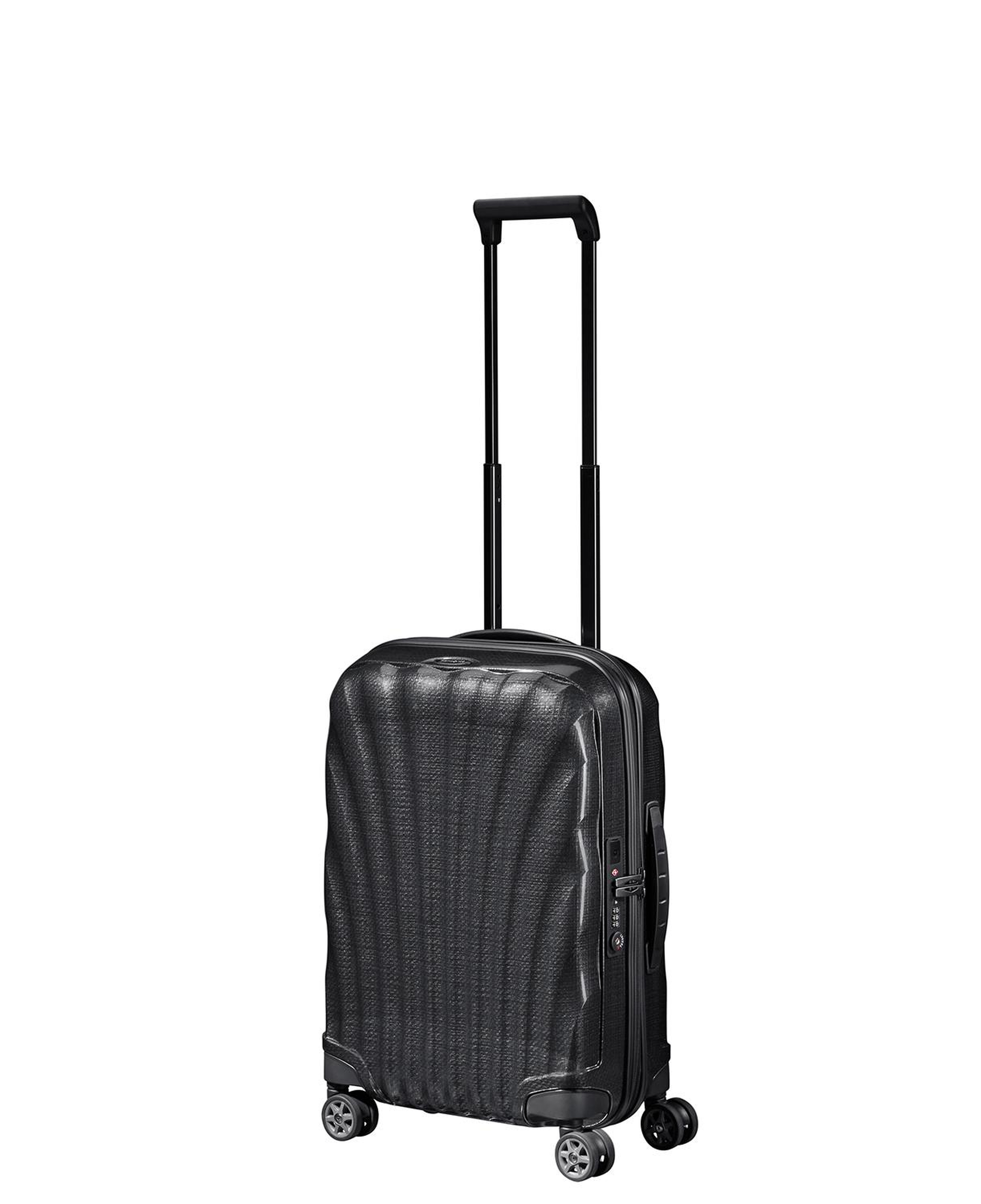 Samsonite Siyah C-Lite - Spinner 4 Tekerlekli Körüklü Kabin Boy Valiz 55cm