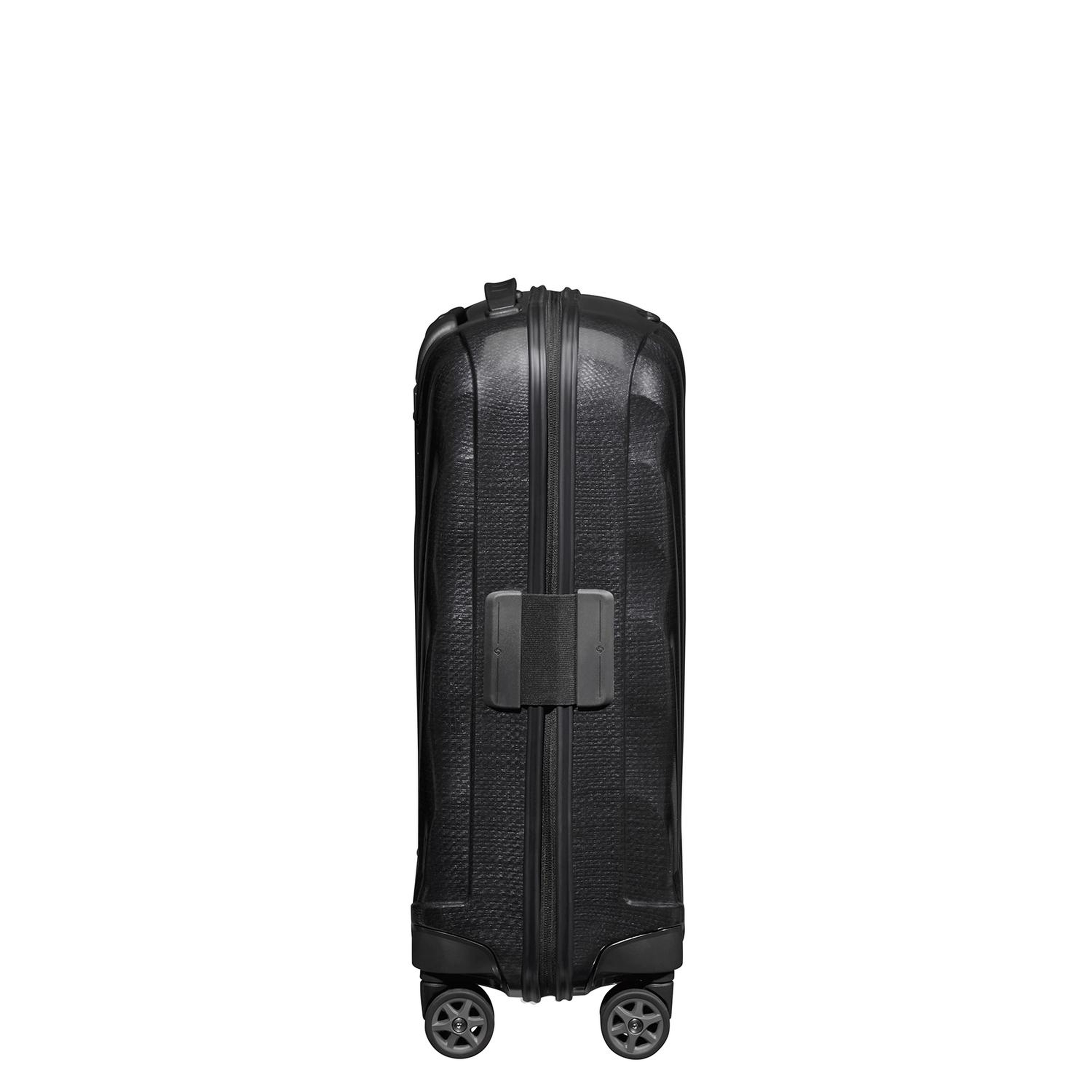 Samsonite Siyah C-Lite - Spinner 4 Tekerlekli Körüklü Kabin Boy Valiz 55cm
