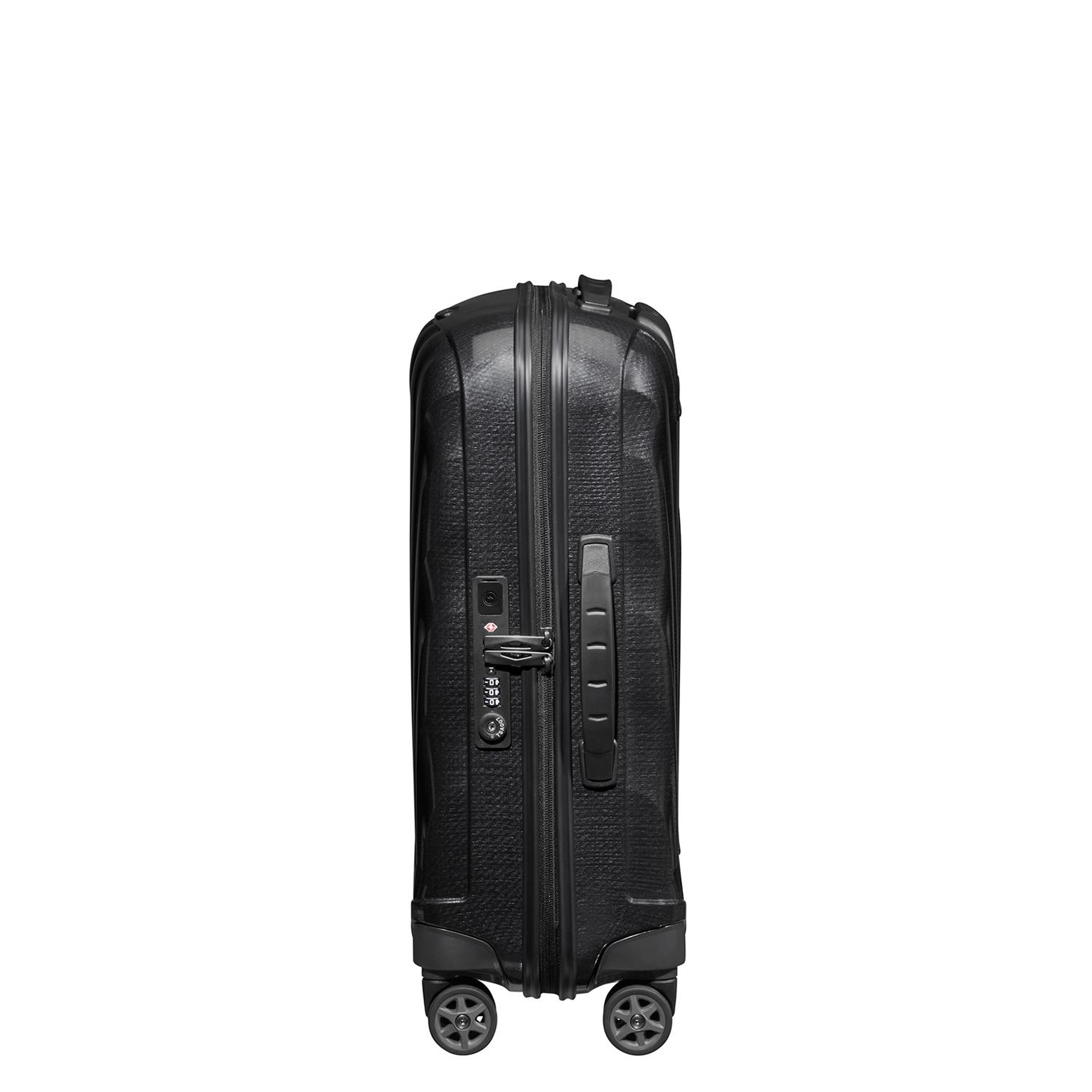 Samsonite Siyah C-Lite - Spinner 4 Tekerlekli Körüklü Kabin Boy Valiz 55cm