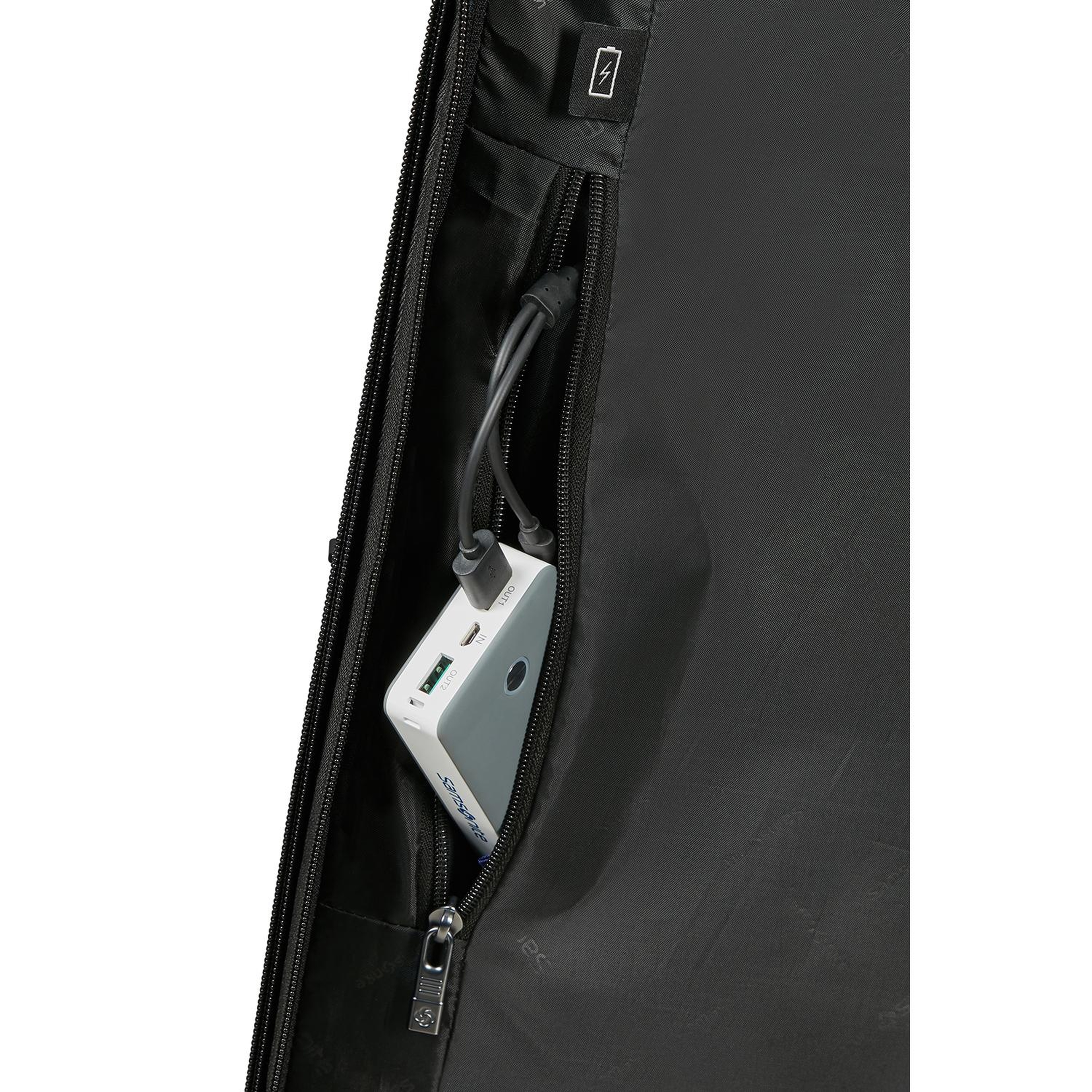 Samsonite Gri Spinner Nuon Körüklü 4 Tekerlekli 55 cm Kabin Boy Valiz