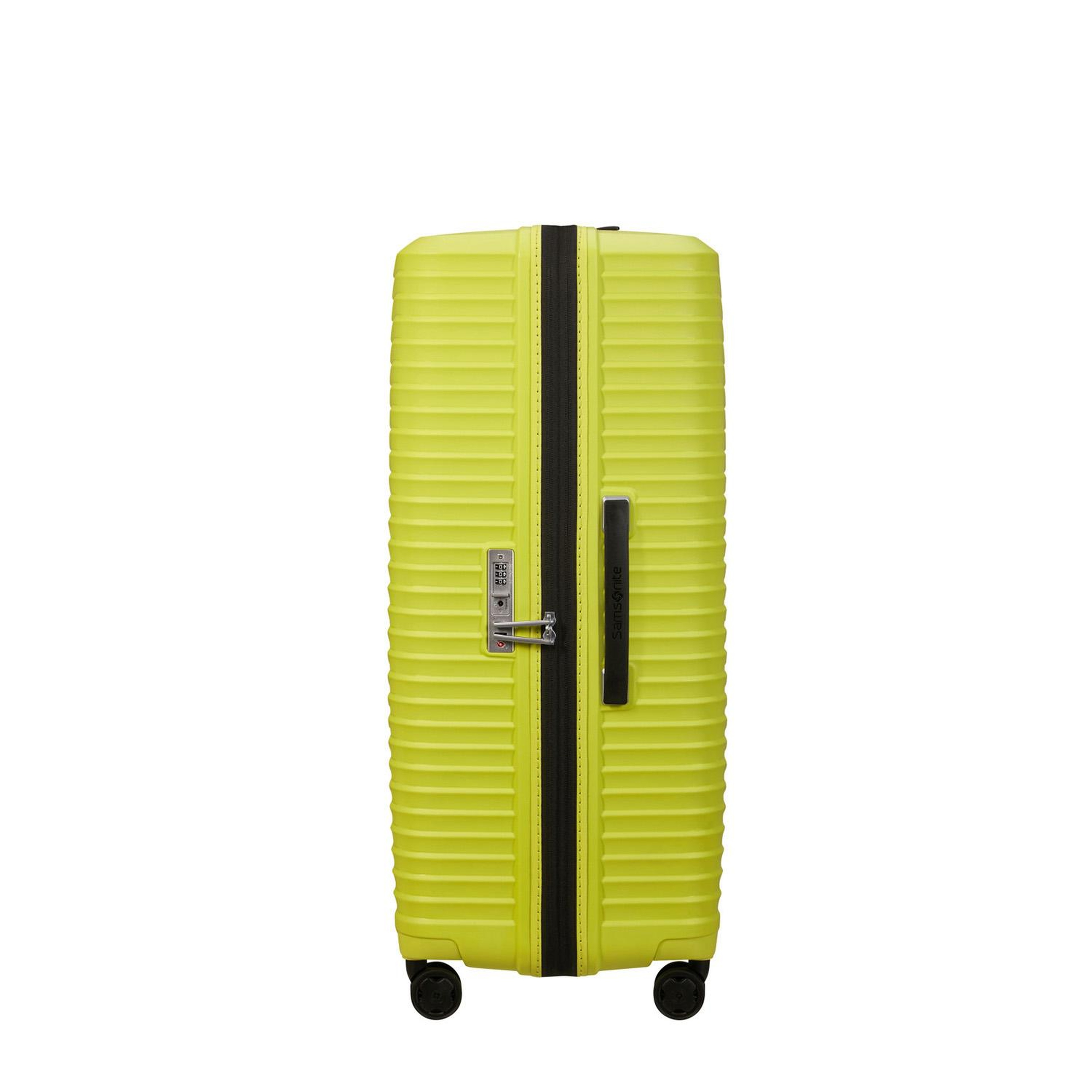 Samsonite Sarı Spinner Upscape Körüklü 4 Tekerlekli Ekstra Büyük Boy Valiz 81 cm