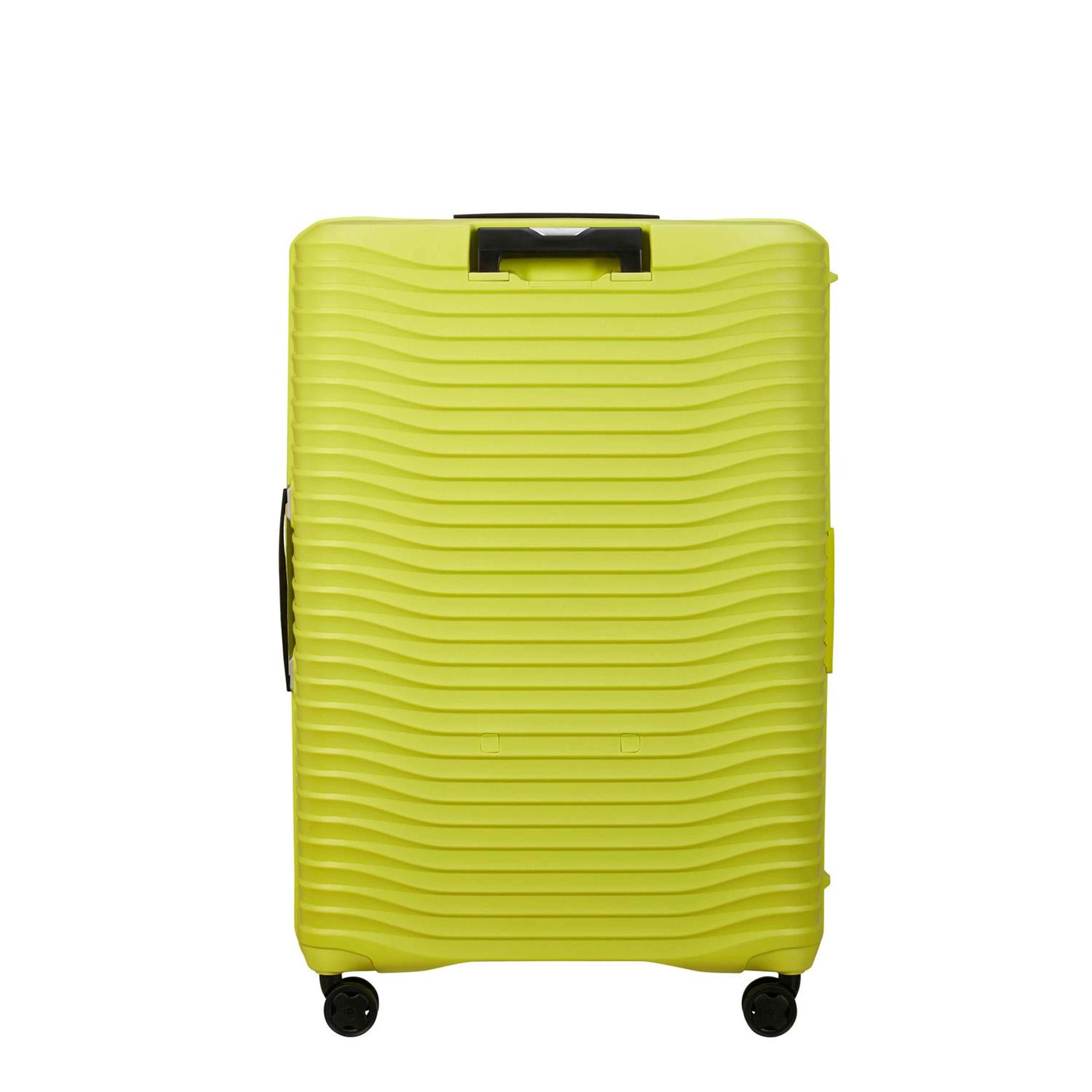 Samsonite Sarı Spinner Upscape Körüklü 4 Tekerlekli Ekstra Büyük Boy Valiz 81 cm