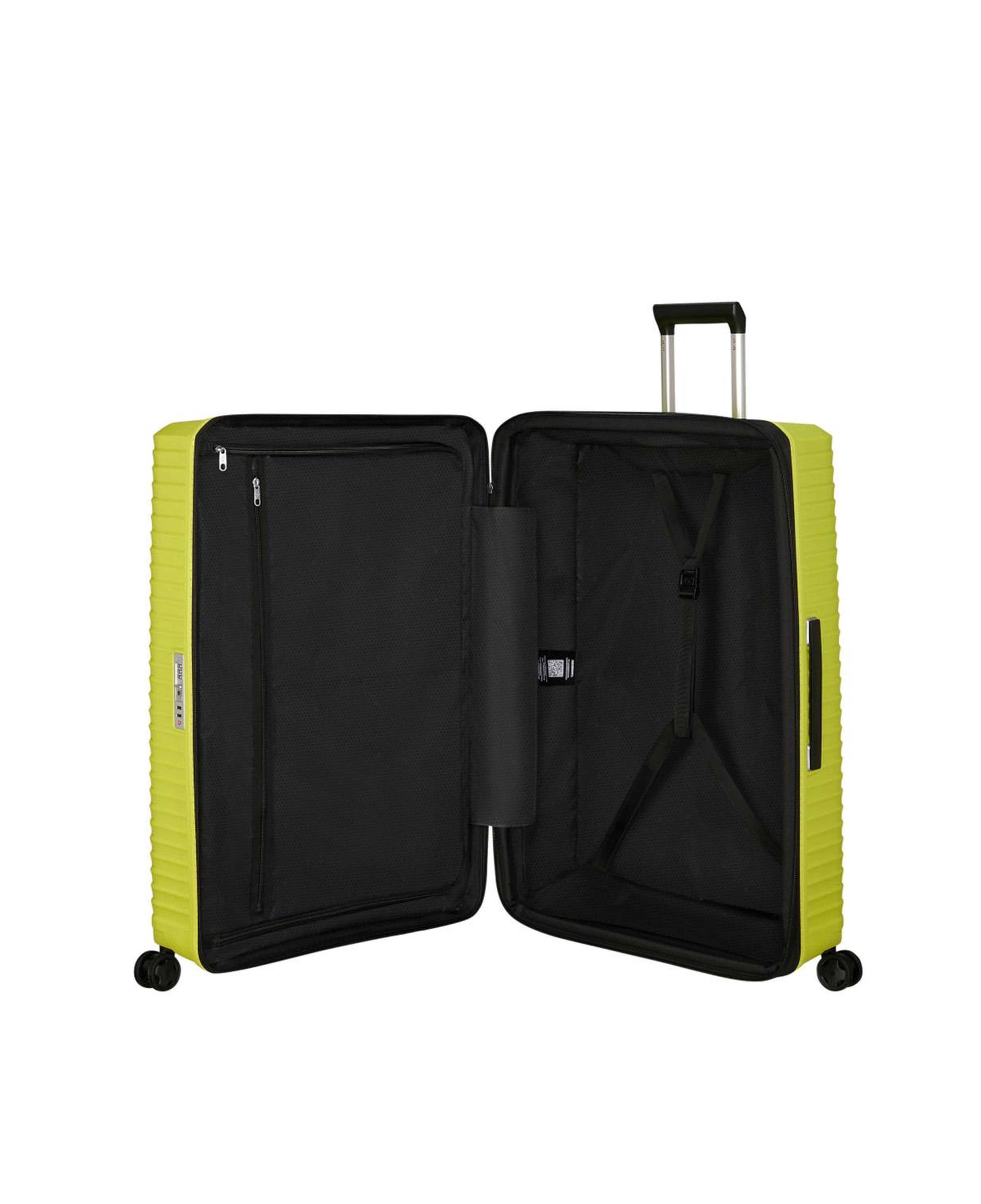 Samsonite Sarı Spinner Upscape Körüklü 4 Tekerlekli Ekstra Büyük Boy Valiz 81 cm