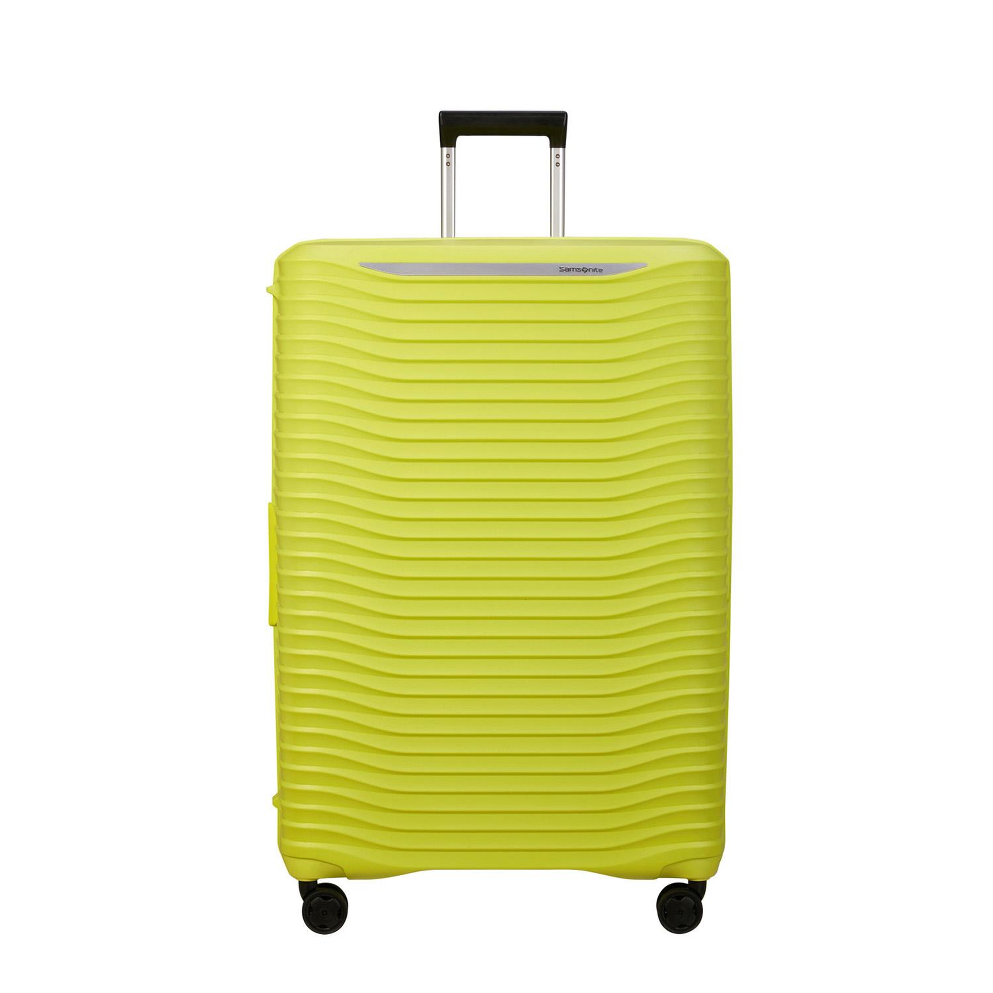 Samsonite Sarı Spinner Upscape Körüklü 4 Tekerlekli Ekstra Büyük Boy Valiz 81 cm