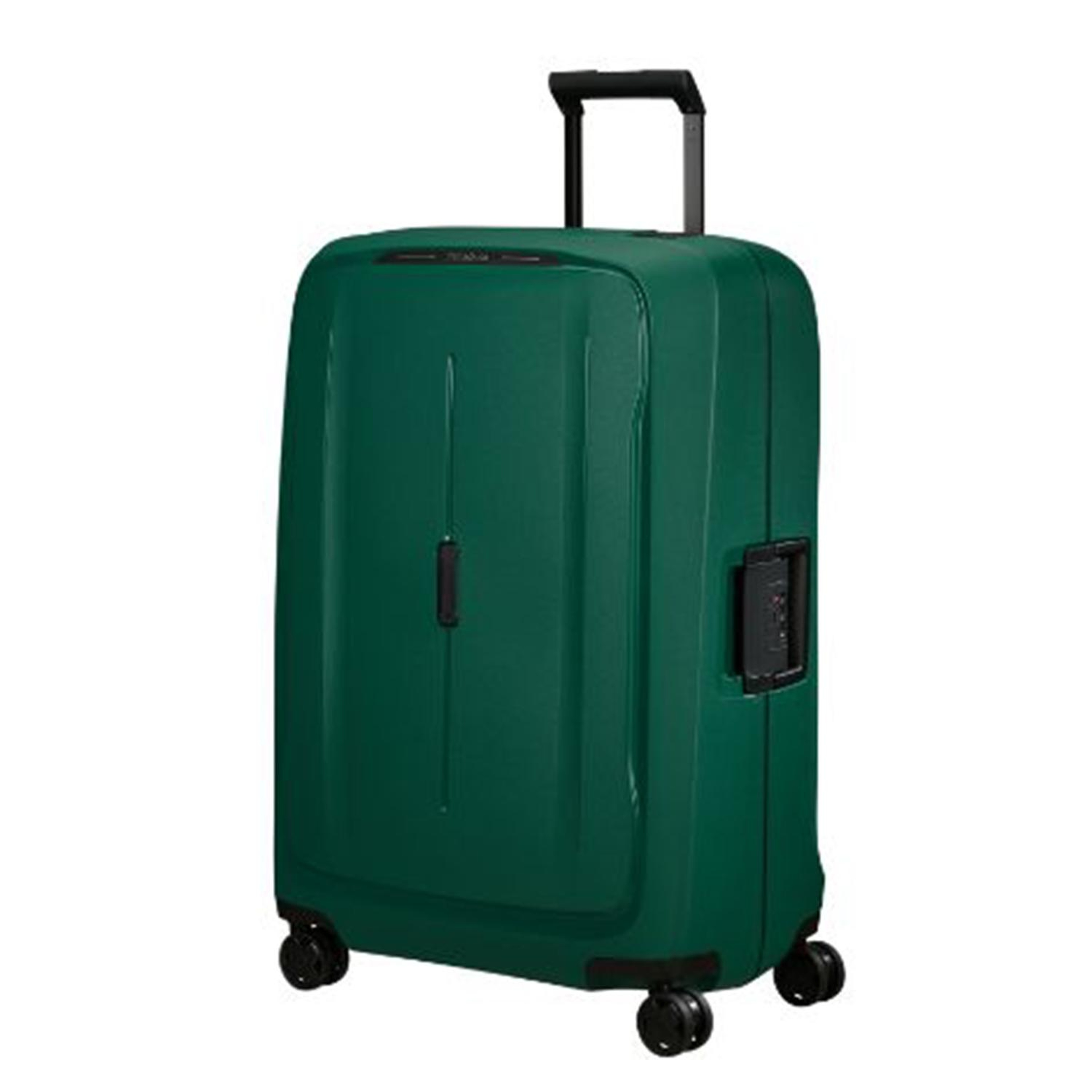 Samsonite Koyu Yeşil Essens-Spinner 4 Tekerlekli Büyük Boy Valiz 75cm
