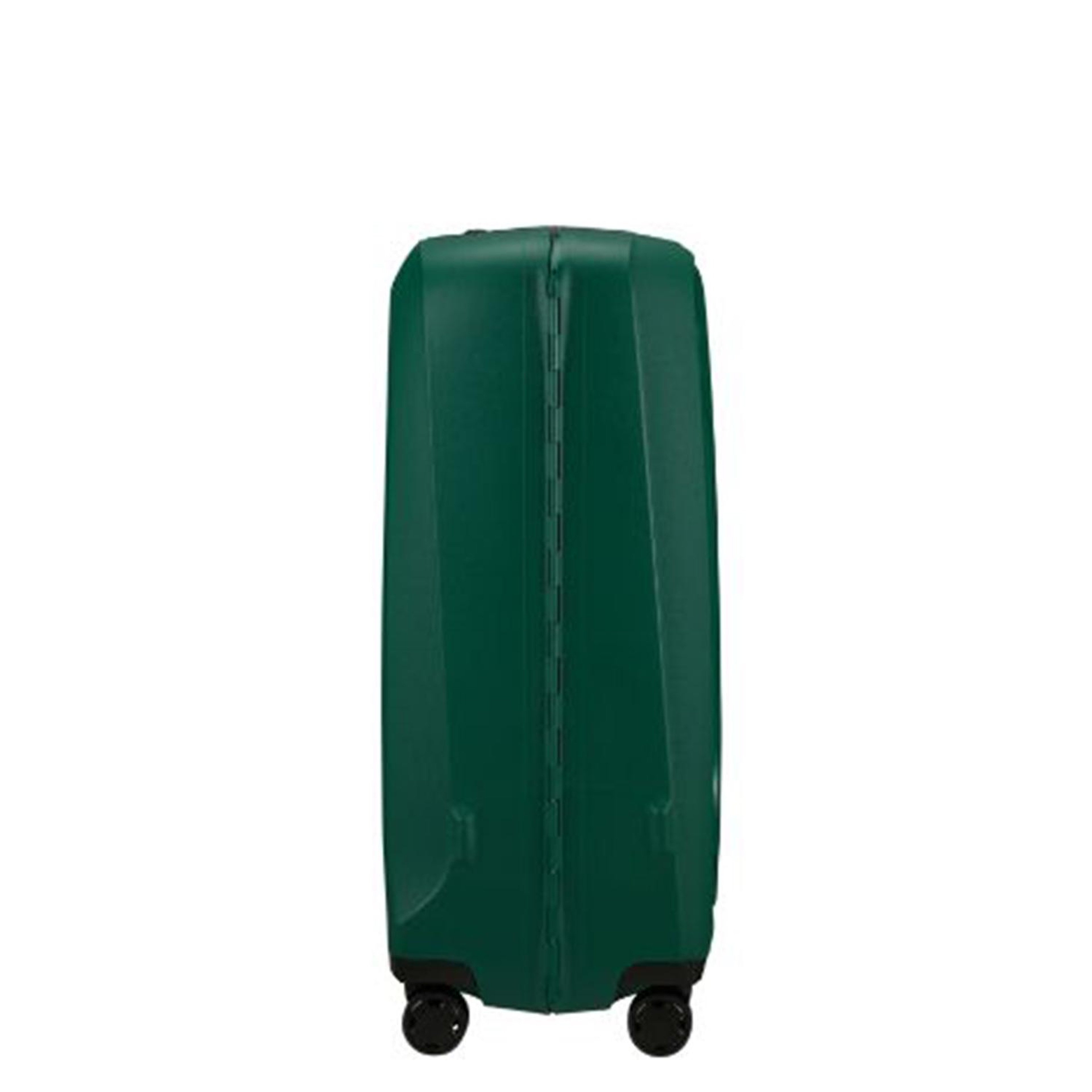 Samsonite Koyu Yeşil Essens-Spinner 4 Tekerlekli Büyük Boy Valiz 75cm