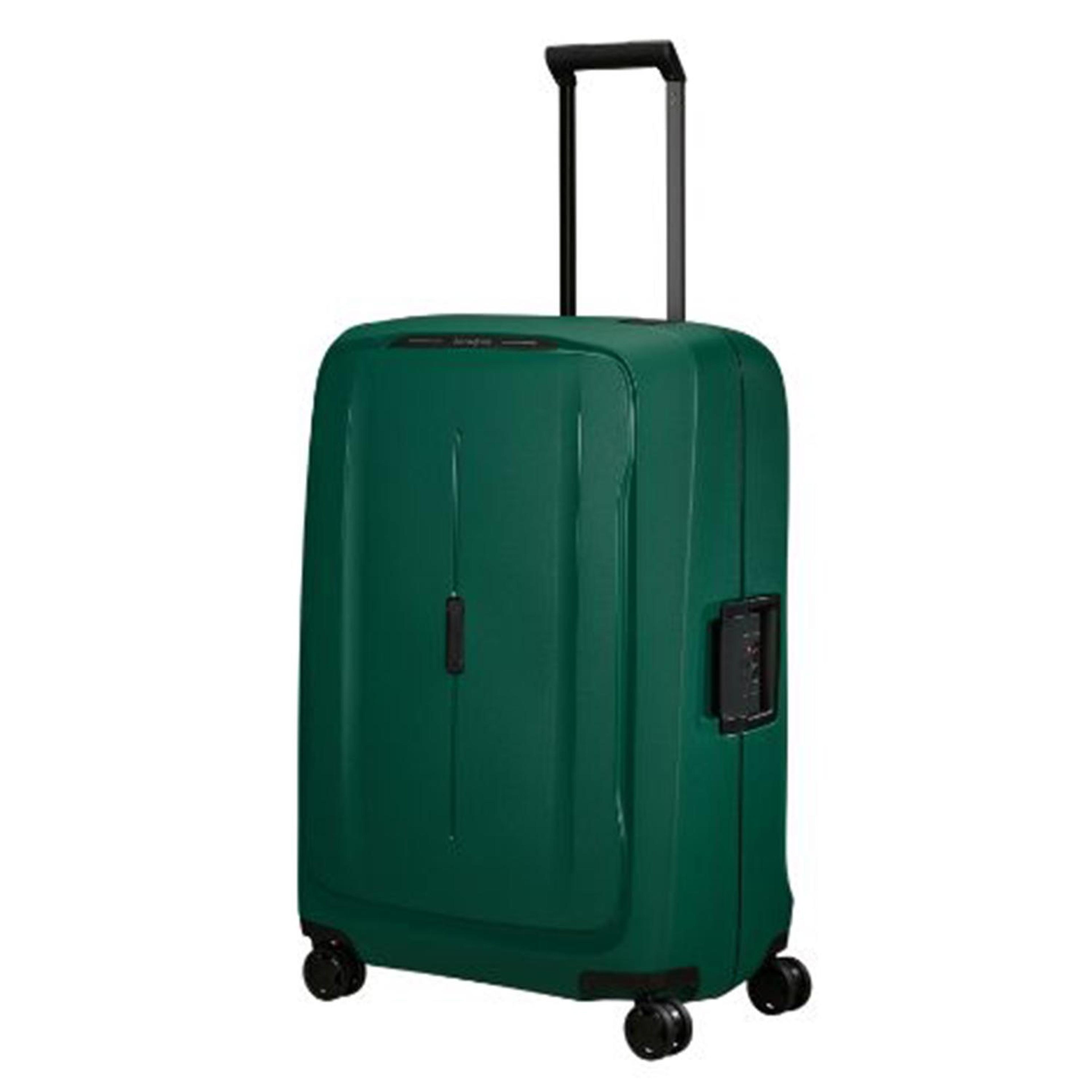 Samsonite Koyu Yeşil Essens-Spinner 4 Tekerlekli Büyük Boy Valiz 75cm