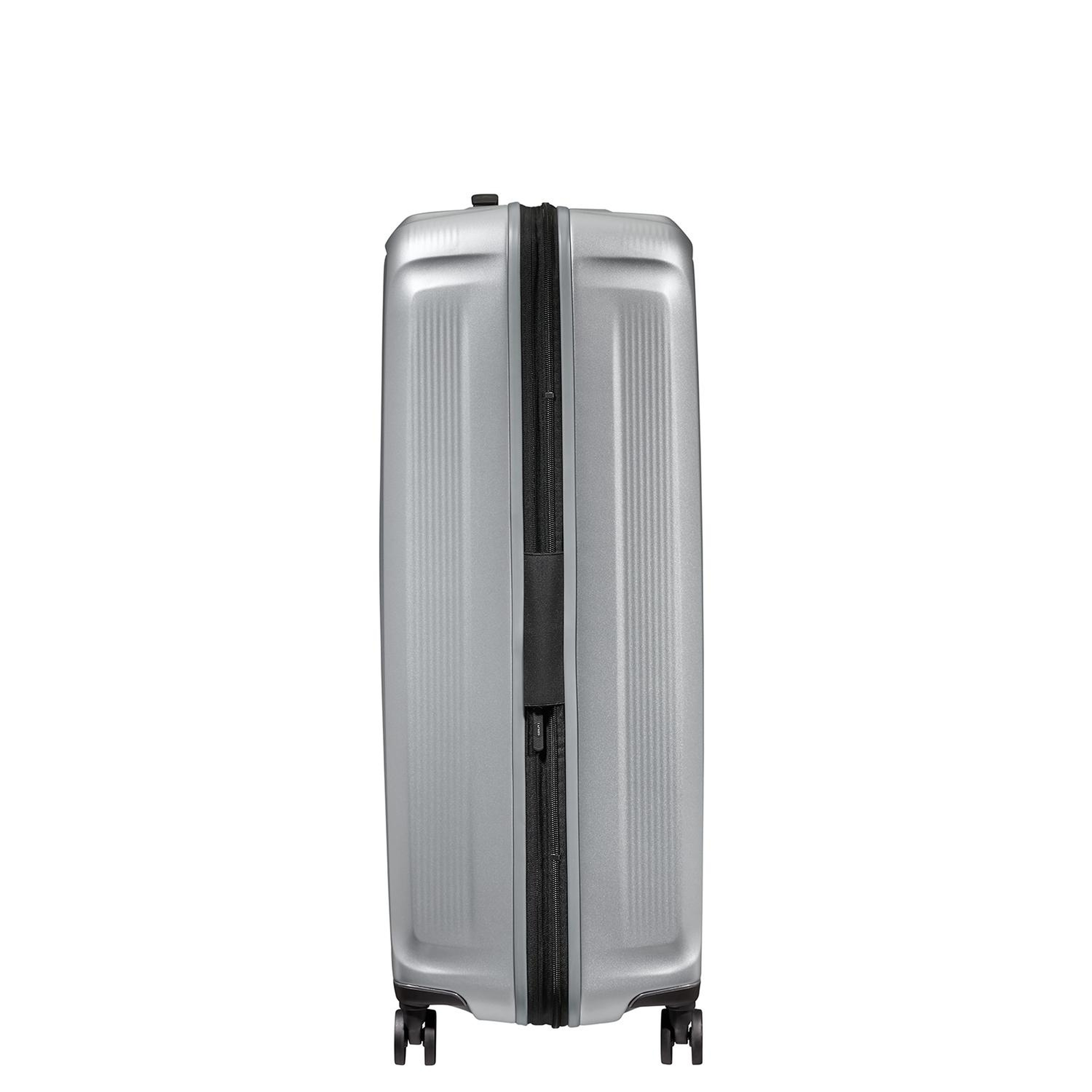 Samsonite Gri Spinner Nuon Körüklü 4 Tekerlekli 81 cm Büyük Boy Valiz