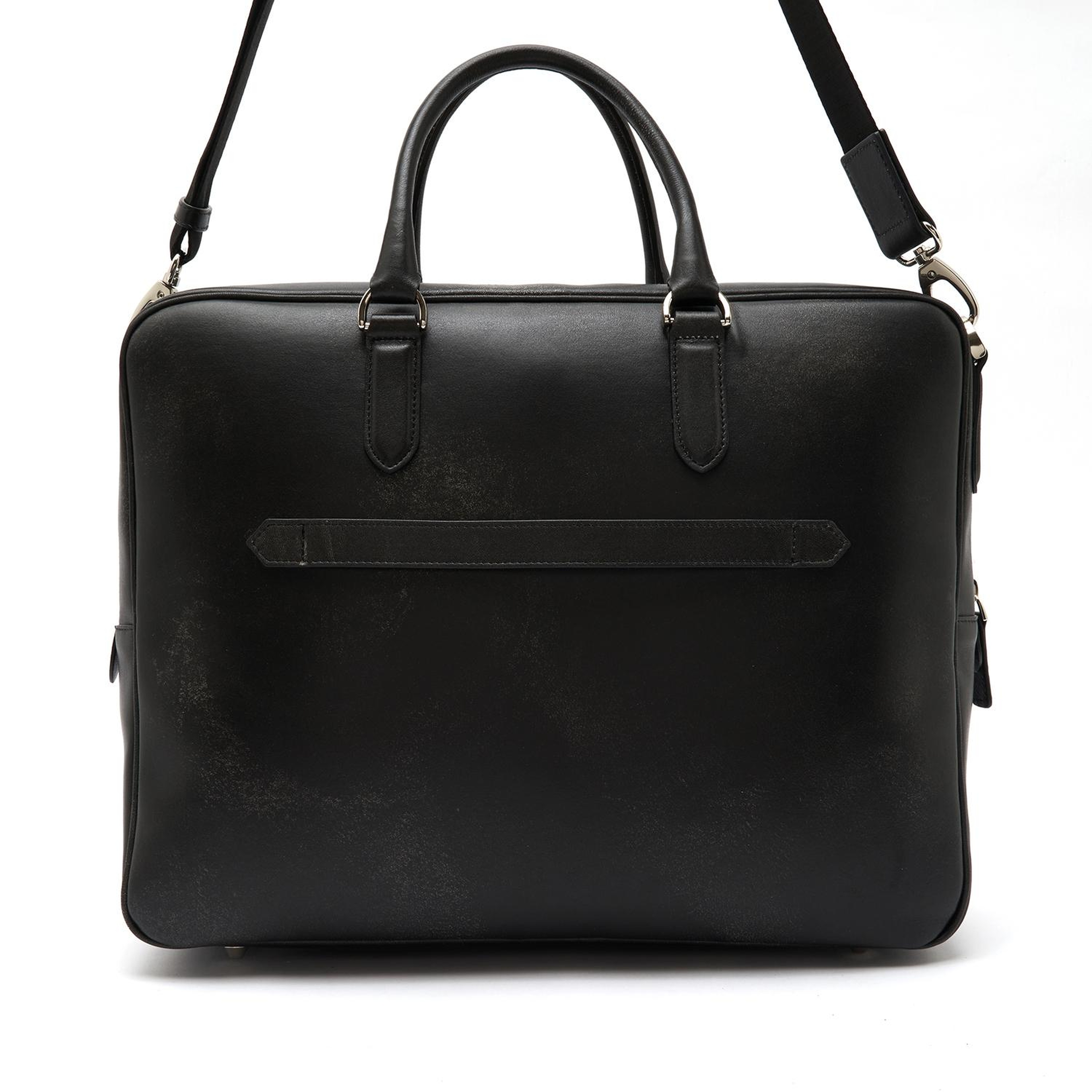 Ahren Siyah Erkek Deri Evrak Çantası