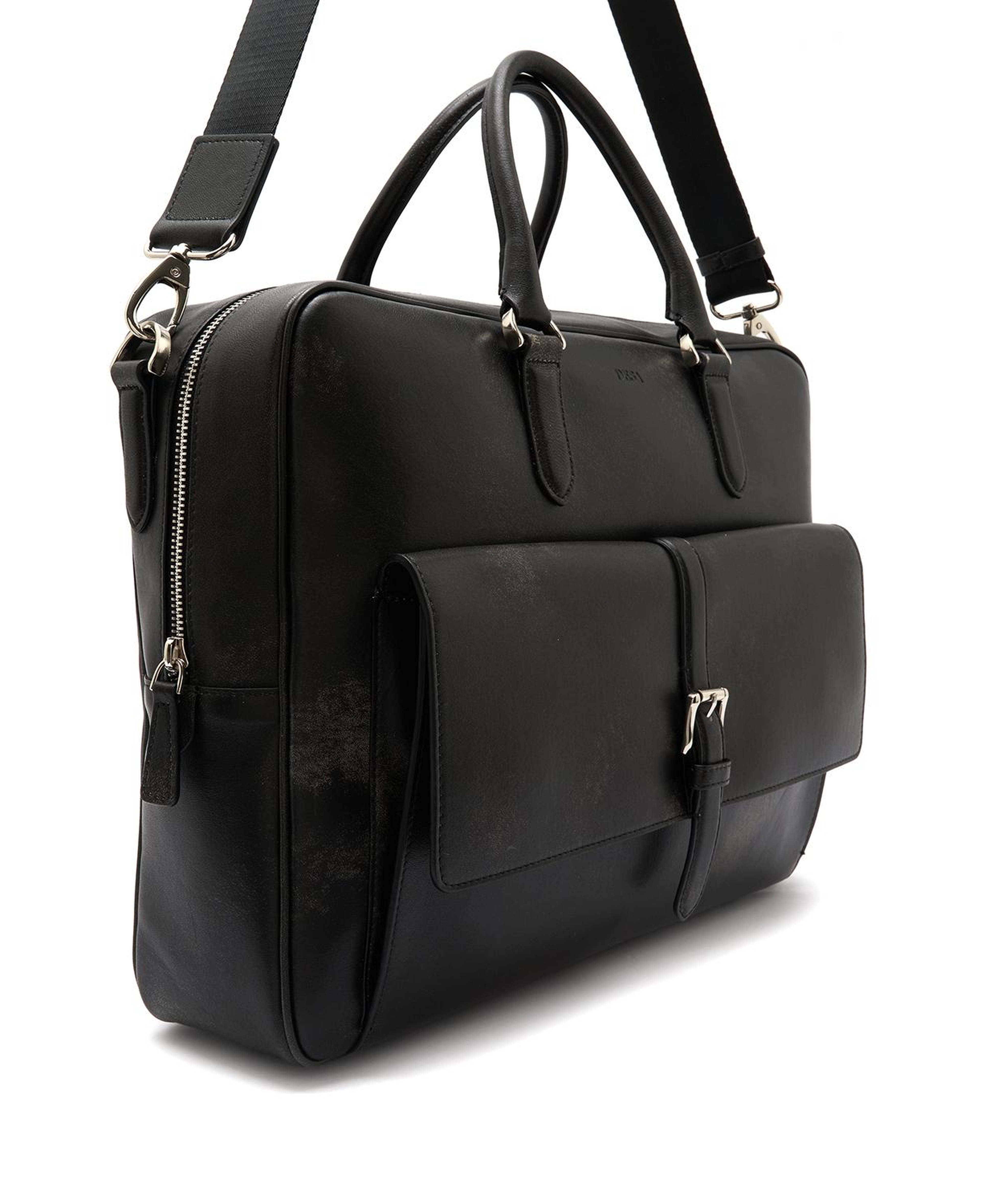 Ahren Siyah Erkek Deri Evrak Çantası