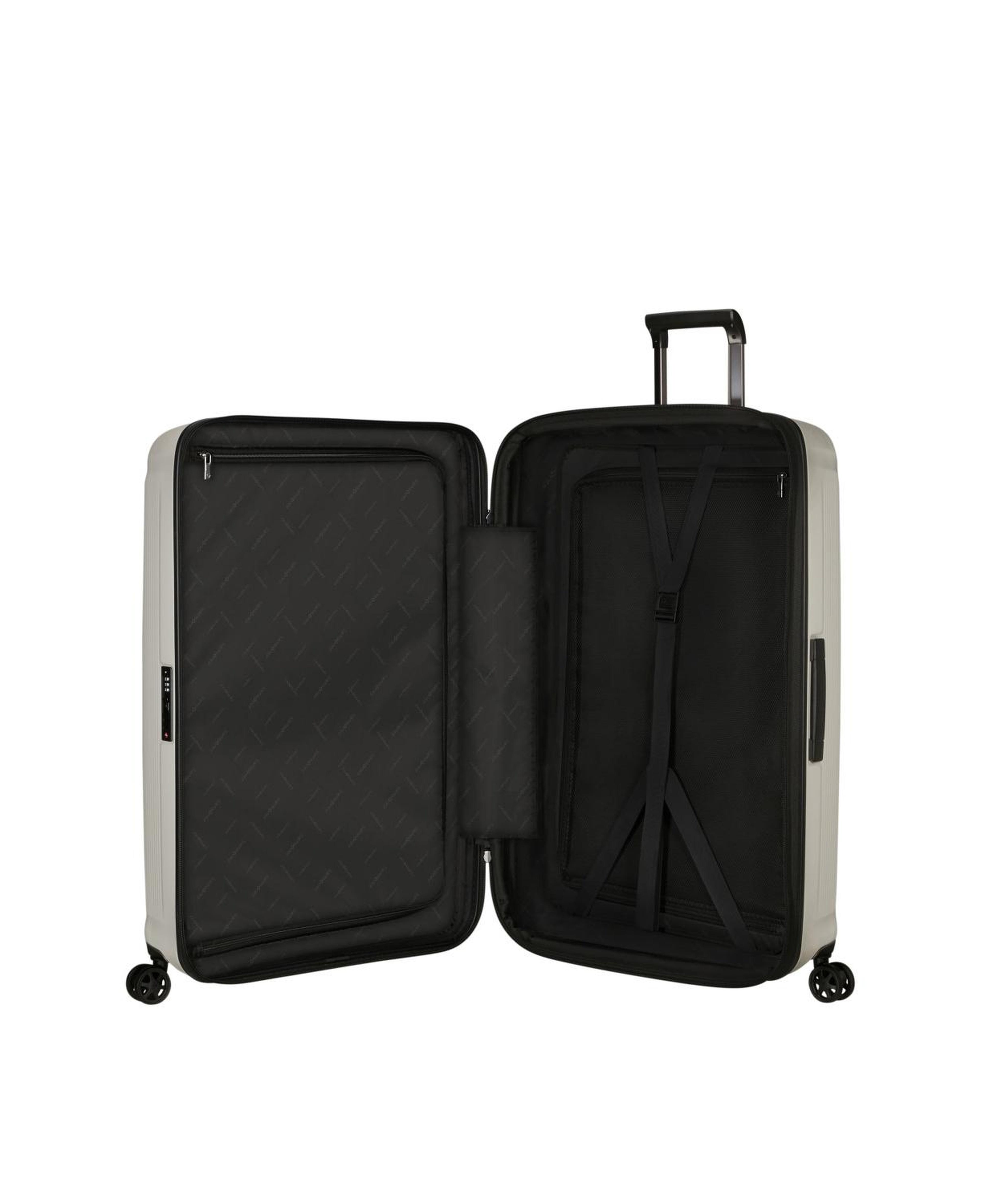Samsonite Bej Spinner Nuon Körüklü 4 Tekerlekli 81 cm Büyük Boy Valiz