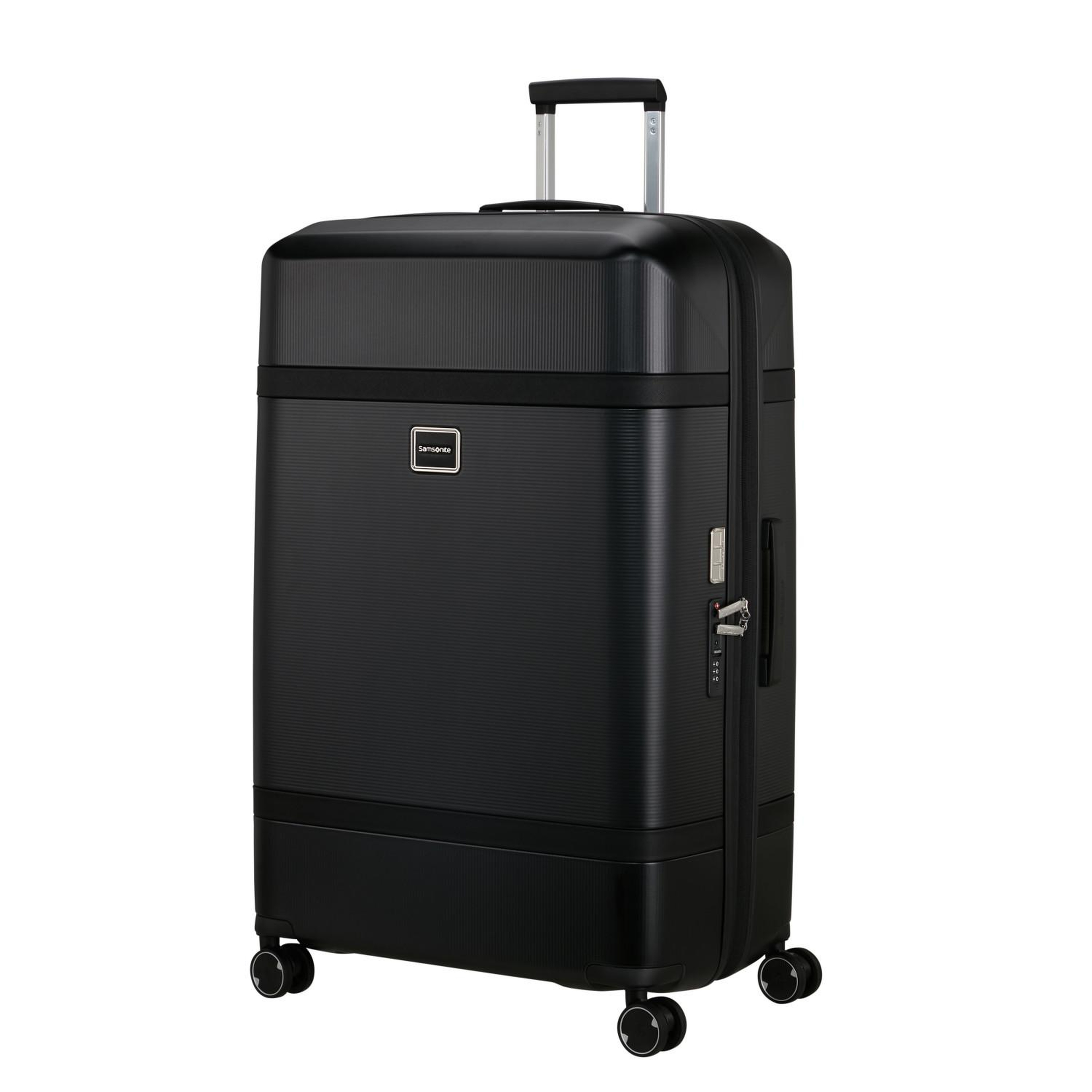 Samsonite Siyah Image Spinner Körüklü - 81/30 Büyük Boy Valiz