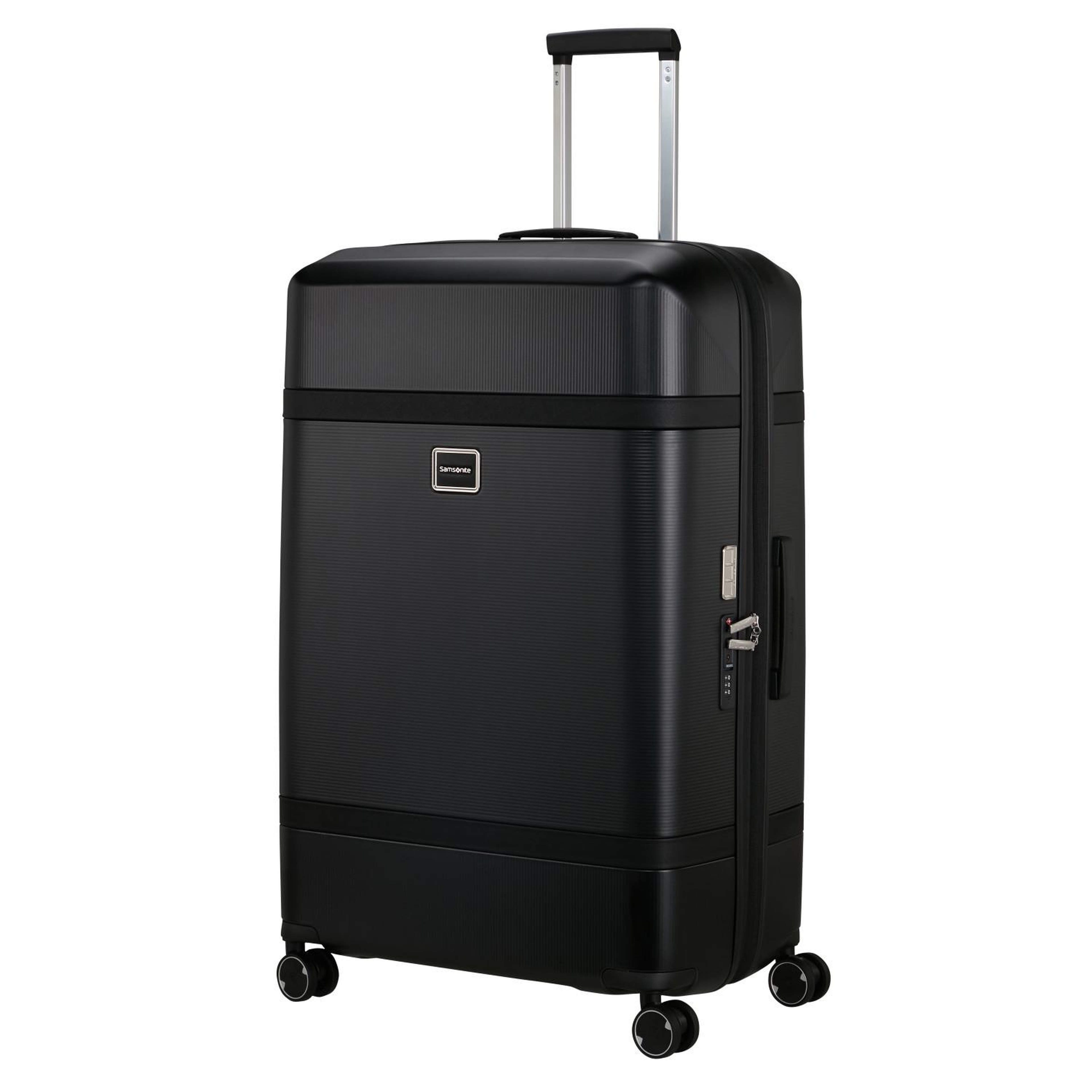 Samsonite Siyah Image Spinner Körüklü - 81/30 Büyük Boy Valiz