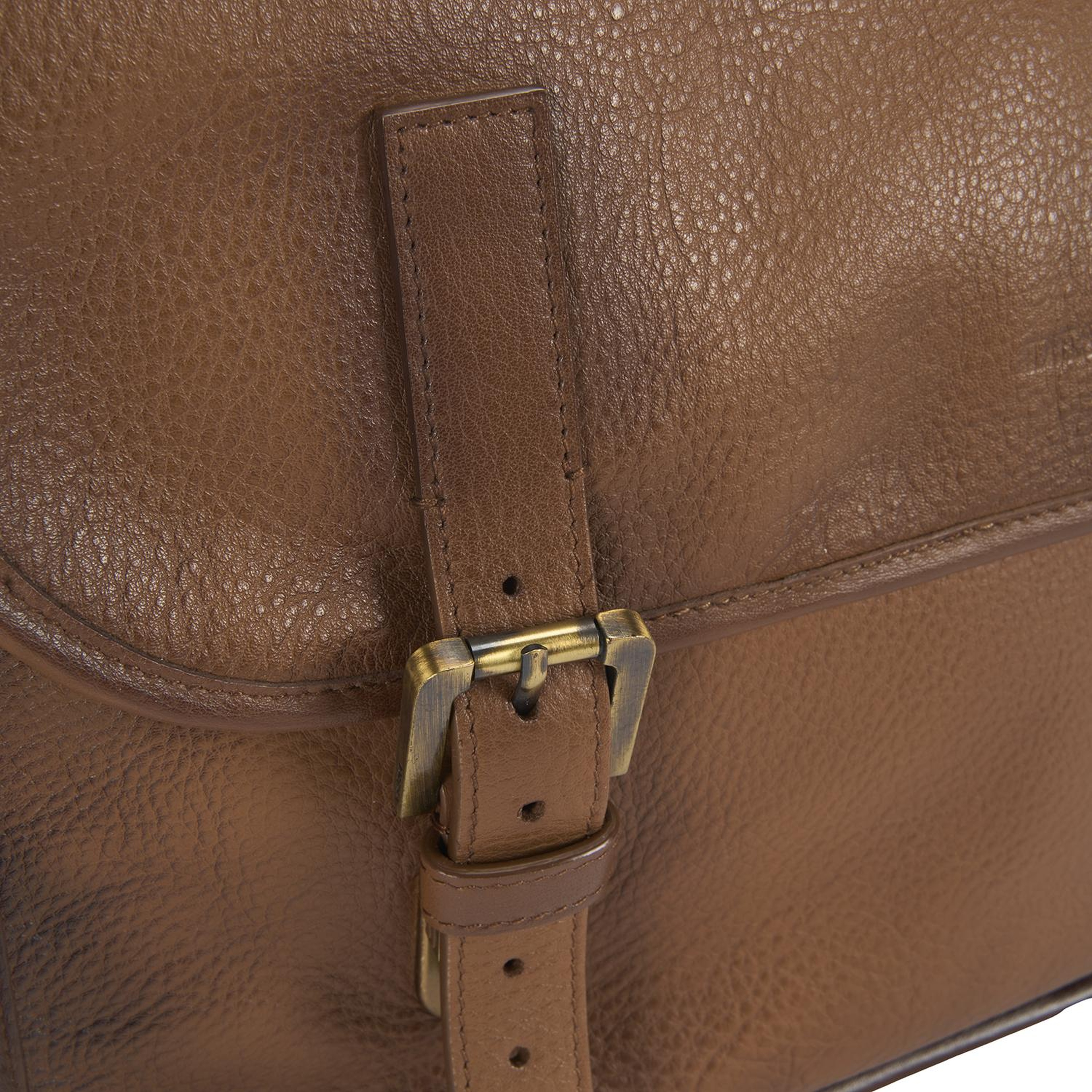 Leonel Kahve Vintage Deri Evrak Çantası