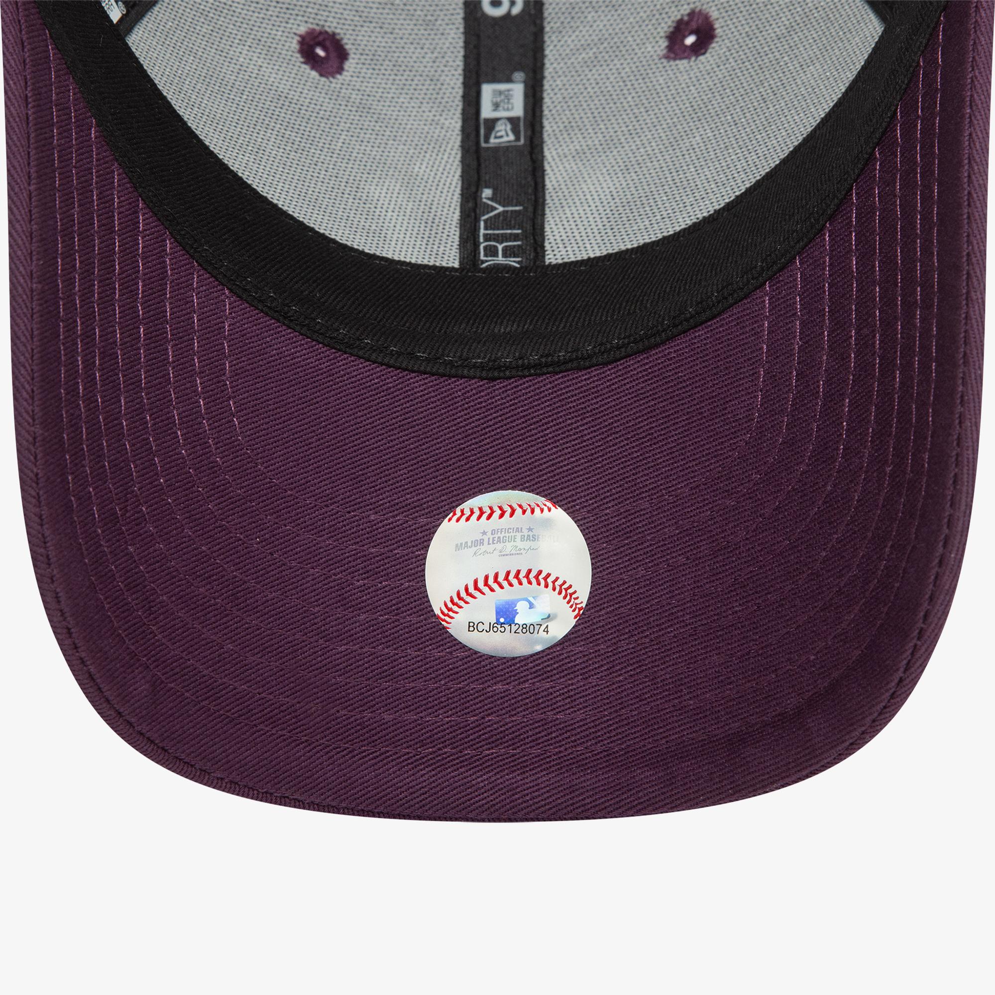 New Era League Essentials 9Forty NY Yankees Çocuk Mor Şapka